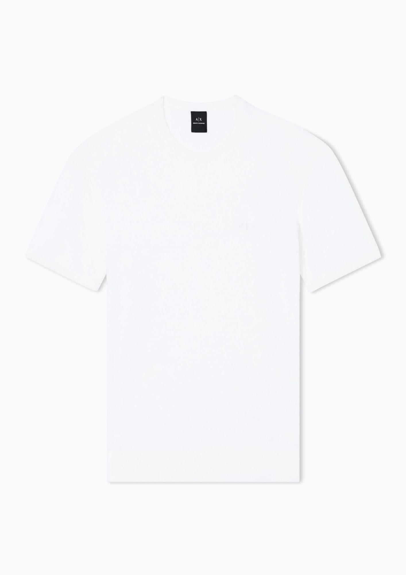 Armani Exchange Maglia Uomo Bianca 8NZM5C ZM3JZ 1116 ARMANI EXCHANGE