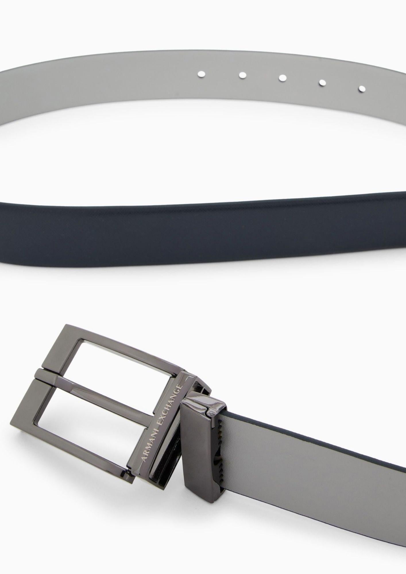 Armani Exchange Cintura Uomo Navy Grey 951060 CC236 51635 ARMANI EXCHANGE