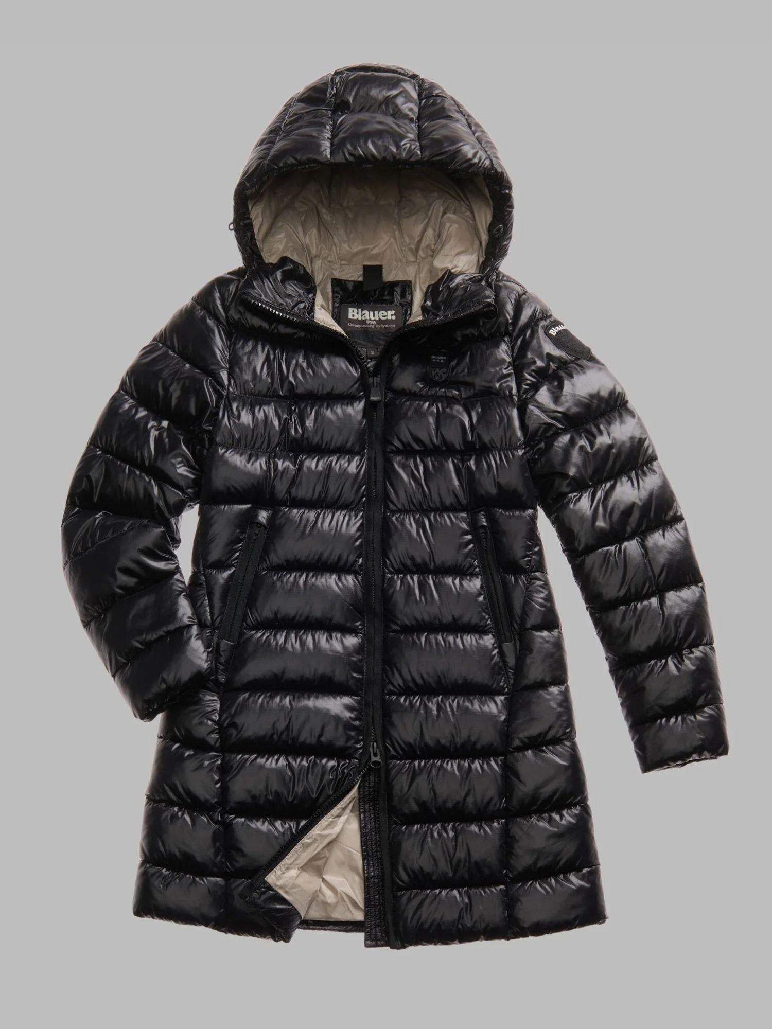 Blauer Cappotto invernale Adelaide Donna Nero interno beige BLDK02069 6648 999 BLAUER