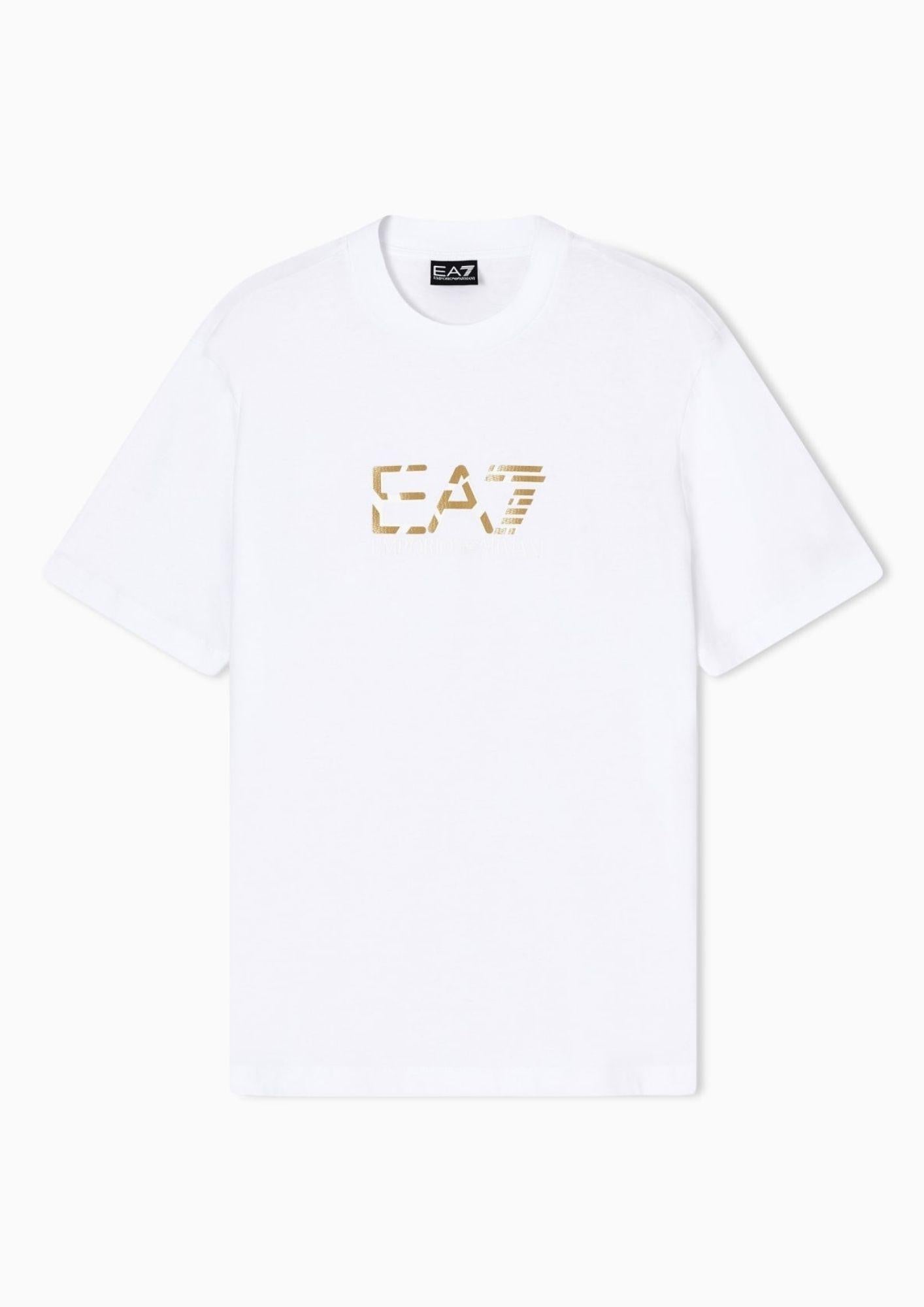 EA7 Emporio Armani T-Shirt Uomo Bianca 7M001562 AF17789 U0002 EA7 EMPORIO ARMANI