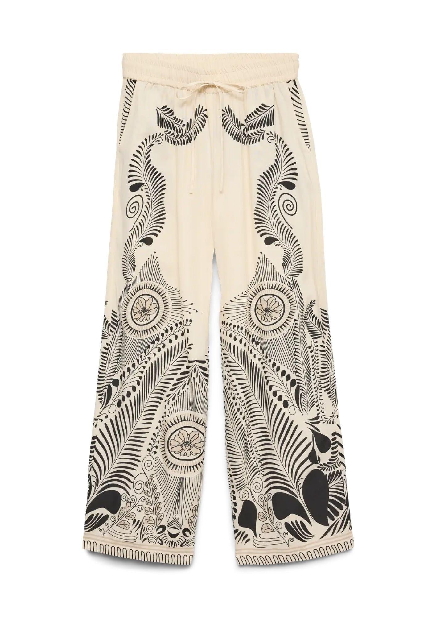 Vero Moda Pantalone Donna Lalita Grigio Betulla 10340012 Birch Zola VERO MODA