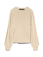 Vero Moda Maglione Donna Hollykaris Birch 10331441 Birch VERO MODA