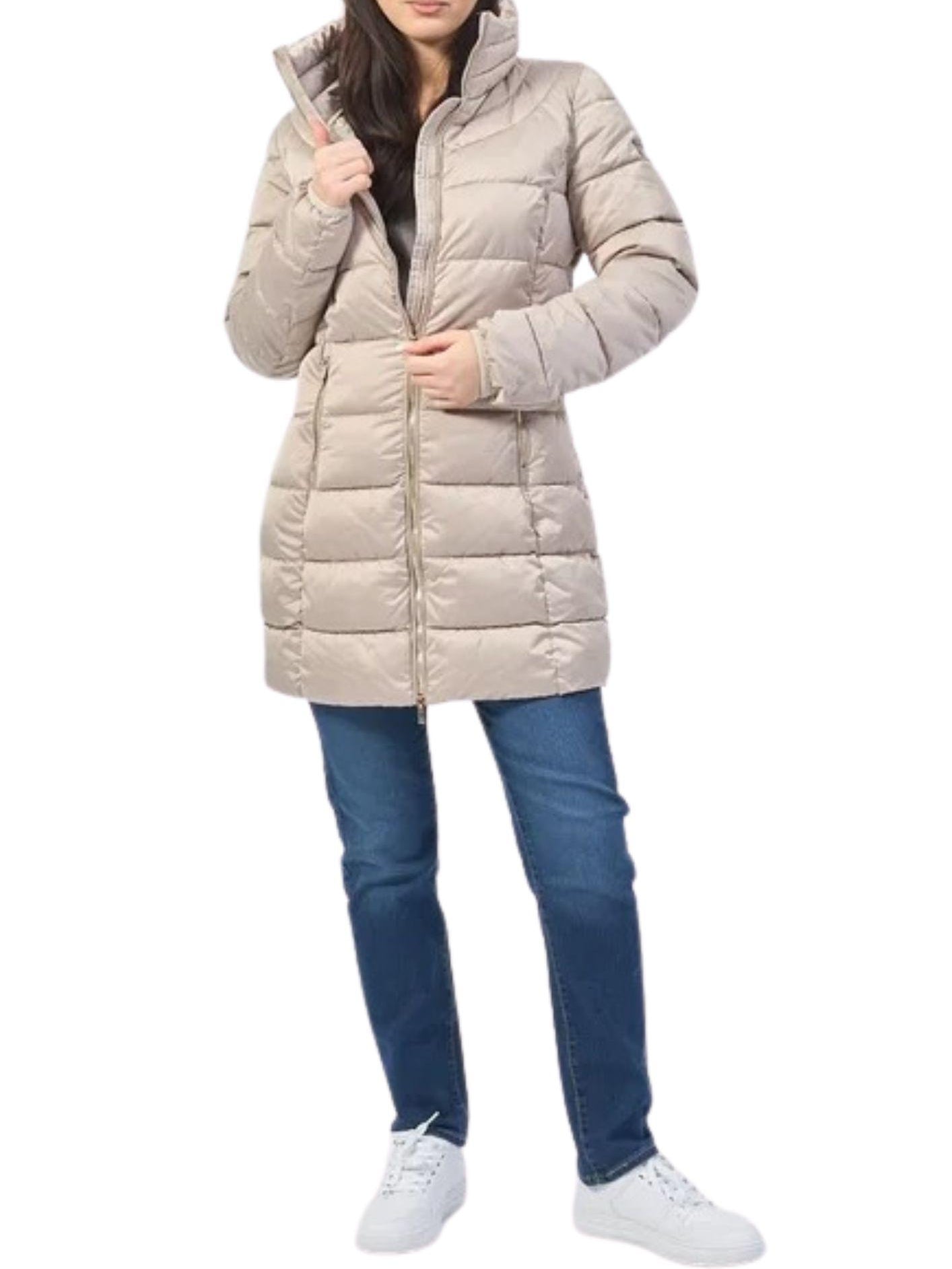 Yes Zee Giubbino Donna Beige J015 M800 0222 YES ZEE