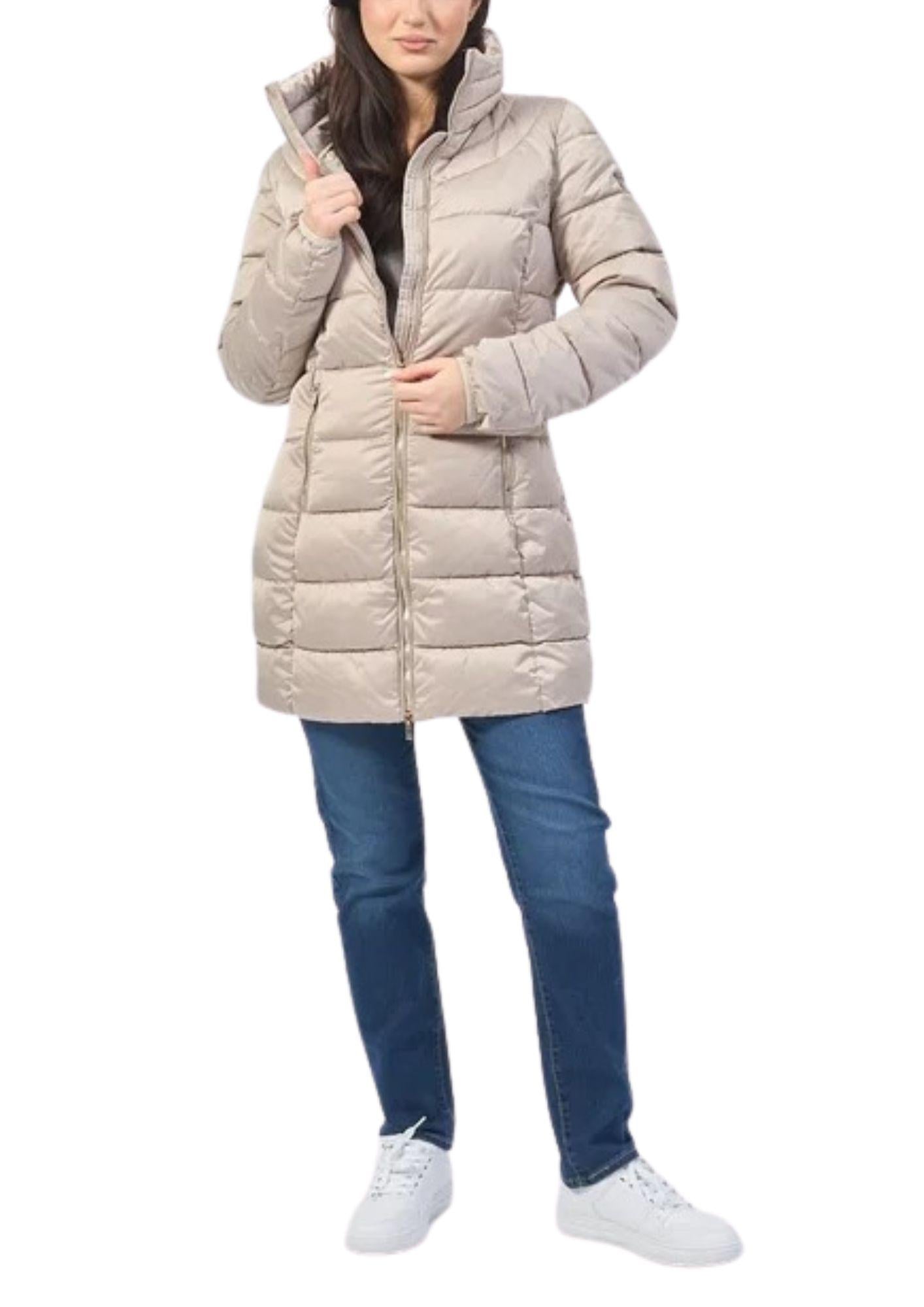 Yes Zee Giubbino Donna Beige J015 M800 0222 YES ZEE