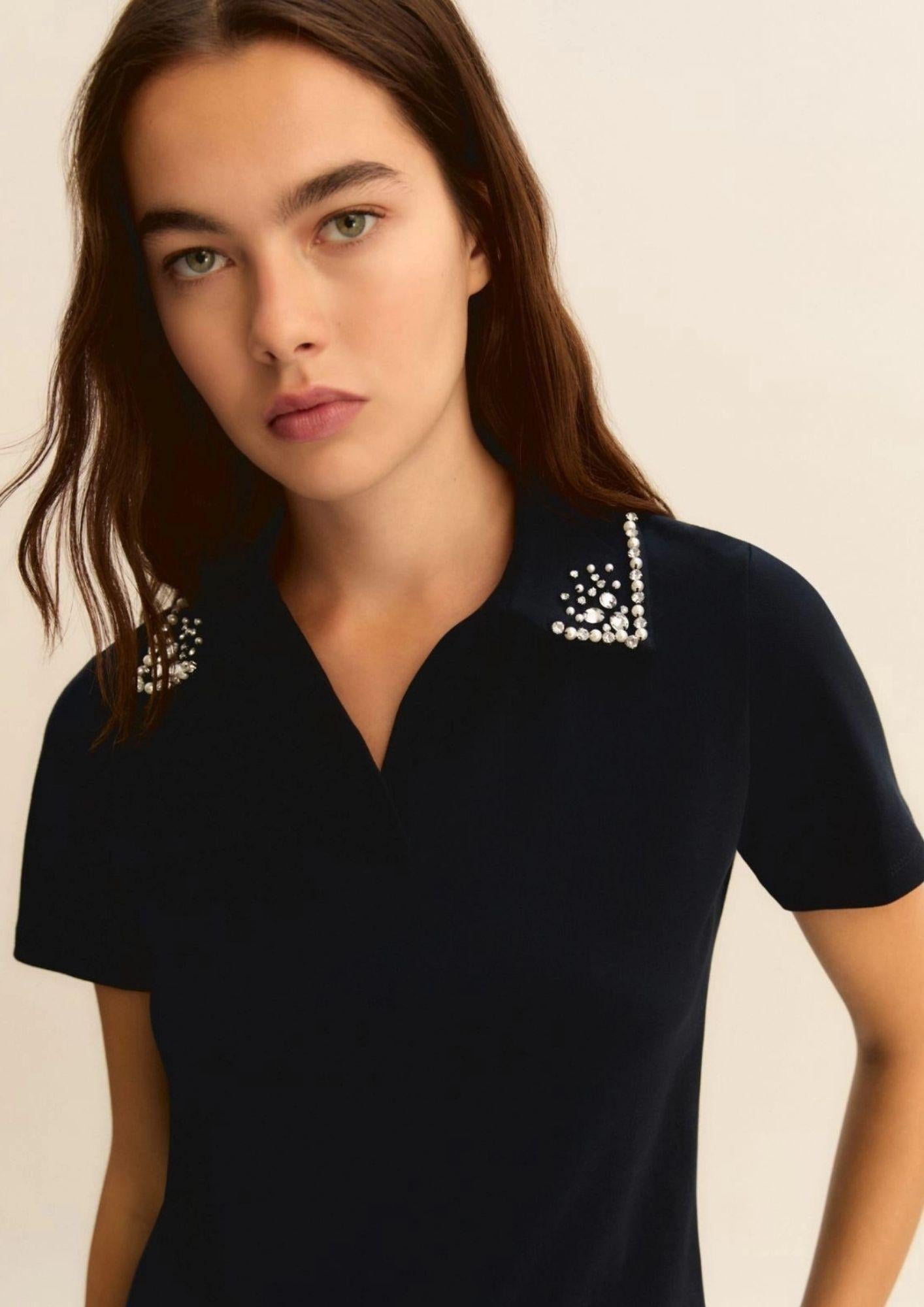 Emme Marella Polo Donna Emmonirica Blu 2615951011200 002 EMME MARELLA