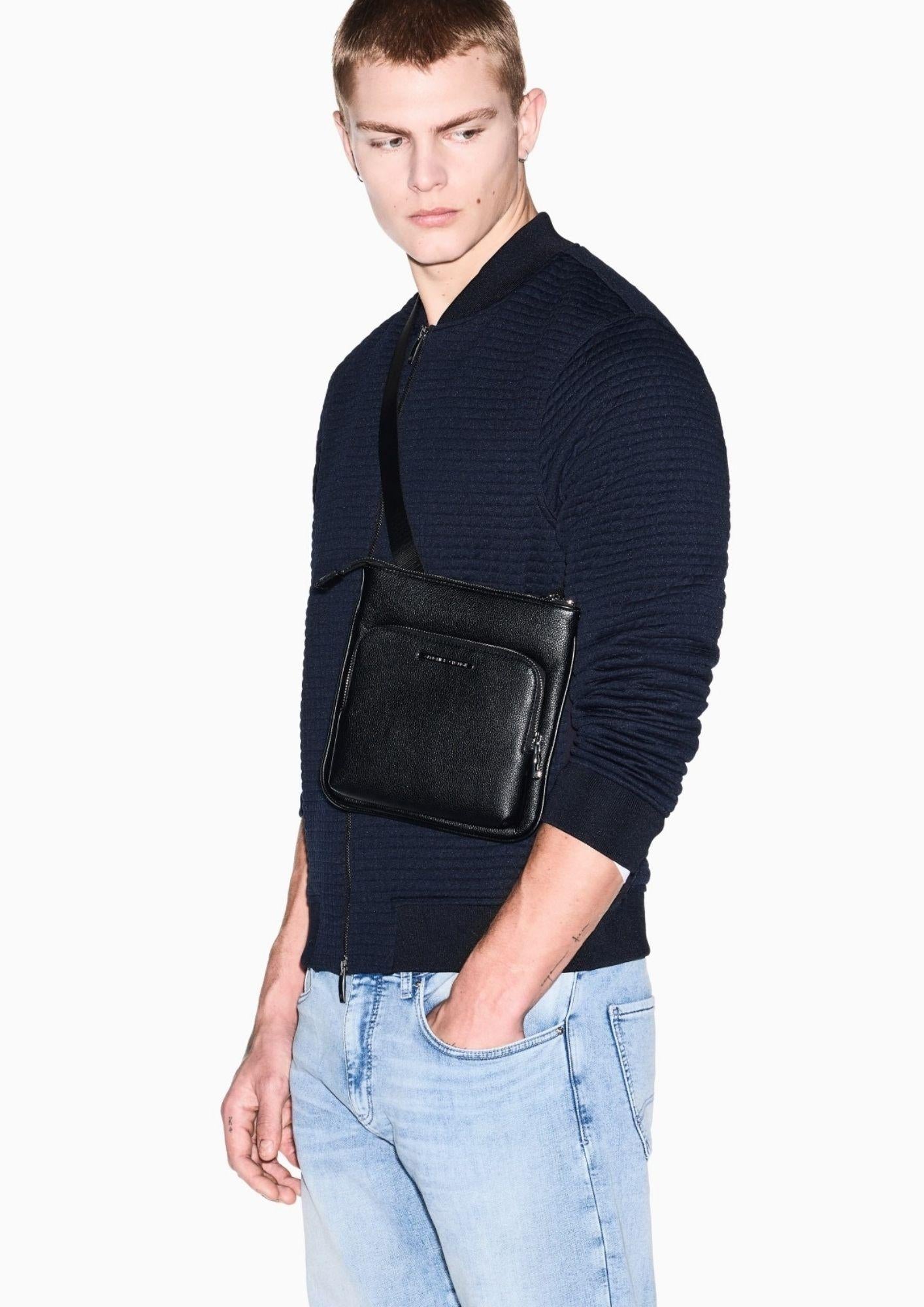 Armani Exchange Borsa Uomo Nera XM000846 AF12134 UC001 ARMANI EXCHANGE
