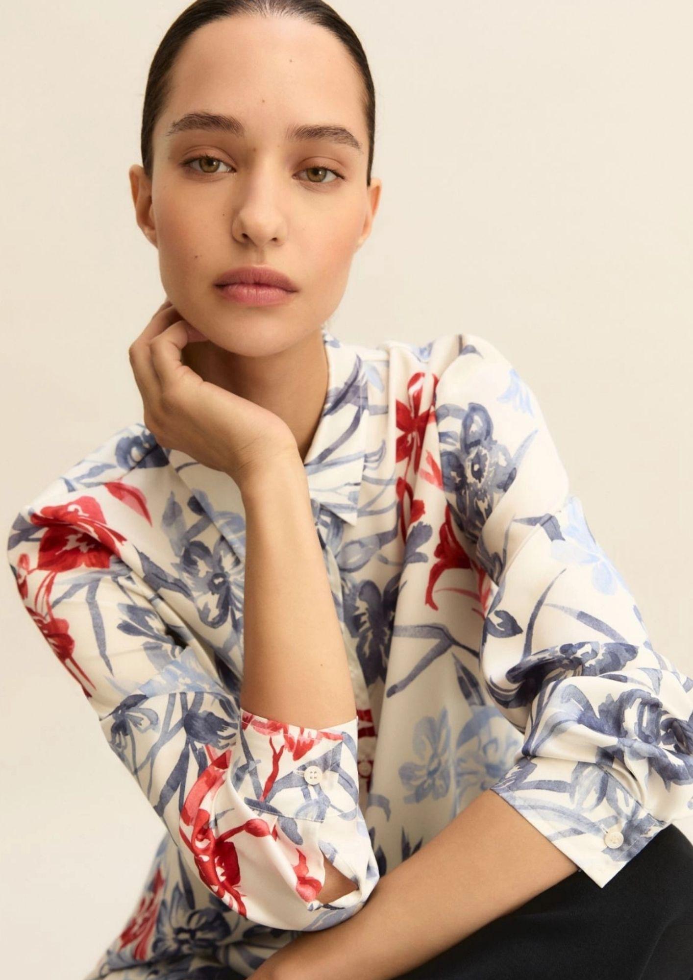 Emme Marella Camicia Donna Emmangel Multicolor 2615111191200 014 EMME MARELLA