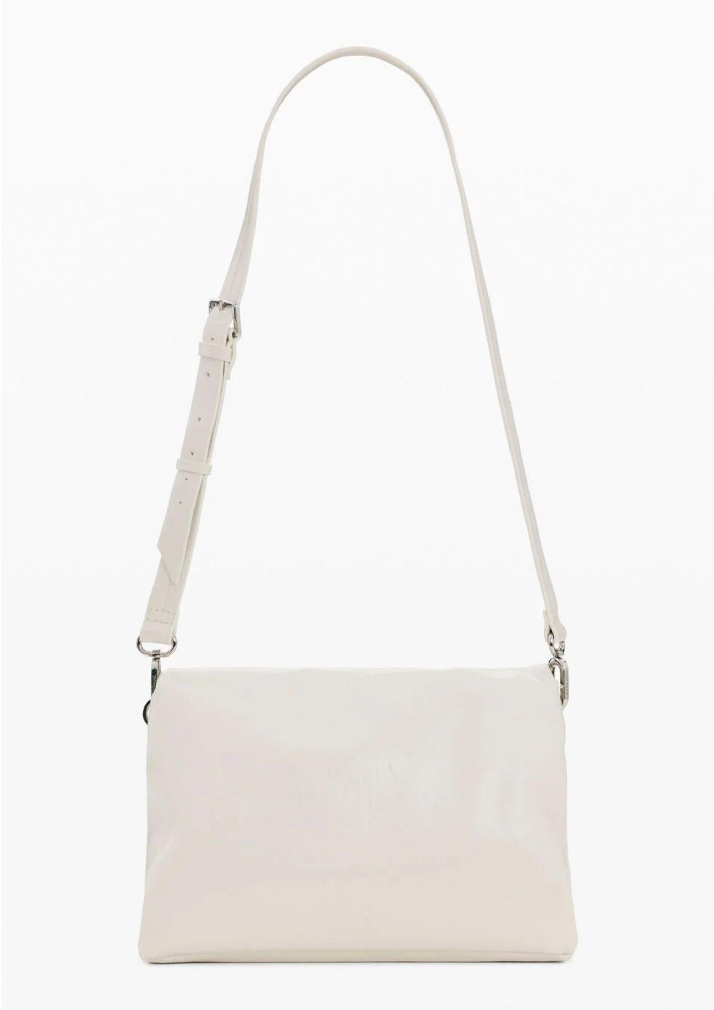 Desigual Borsa Donna Bag Half Logo Venecia 4.0 Ecru 26SAXPAB 1008 DESIGUAL