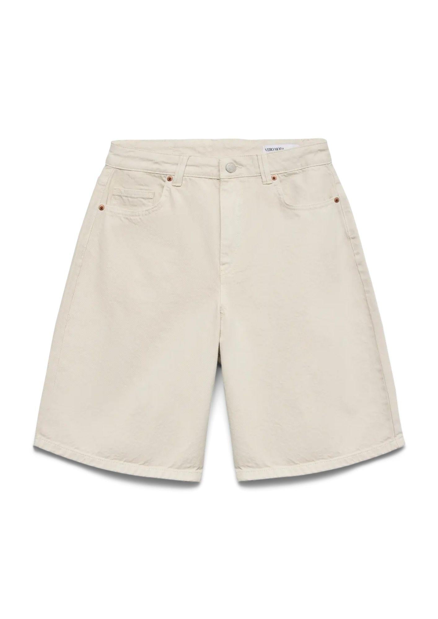 Vero Moda Bermuda Donna Ecrù Denim 10342092 Ecru VERO MODA
