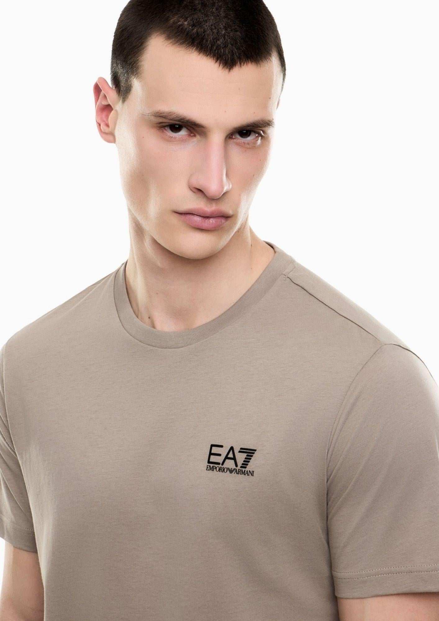 EA7 Emporio Armani T-Shirt Uomo Beige 8NPT25 PJVPZ U6167 EA7 EMPORIO ARMANI