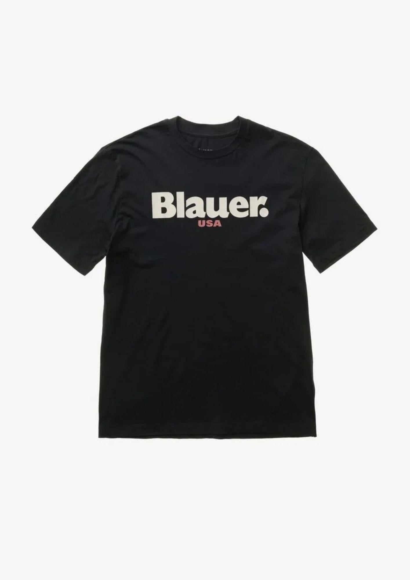 Blauer T-Shirt Uomo Ernst Nero BLUH02299 7439 999 BLAUER