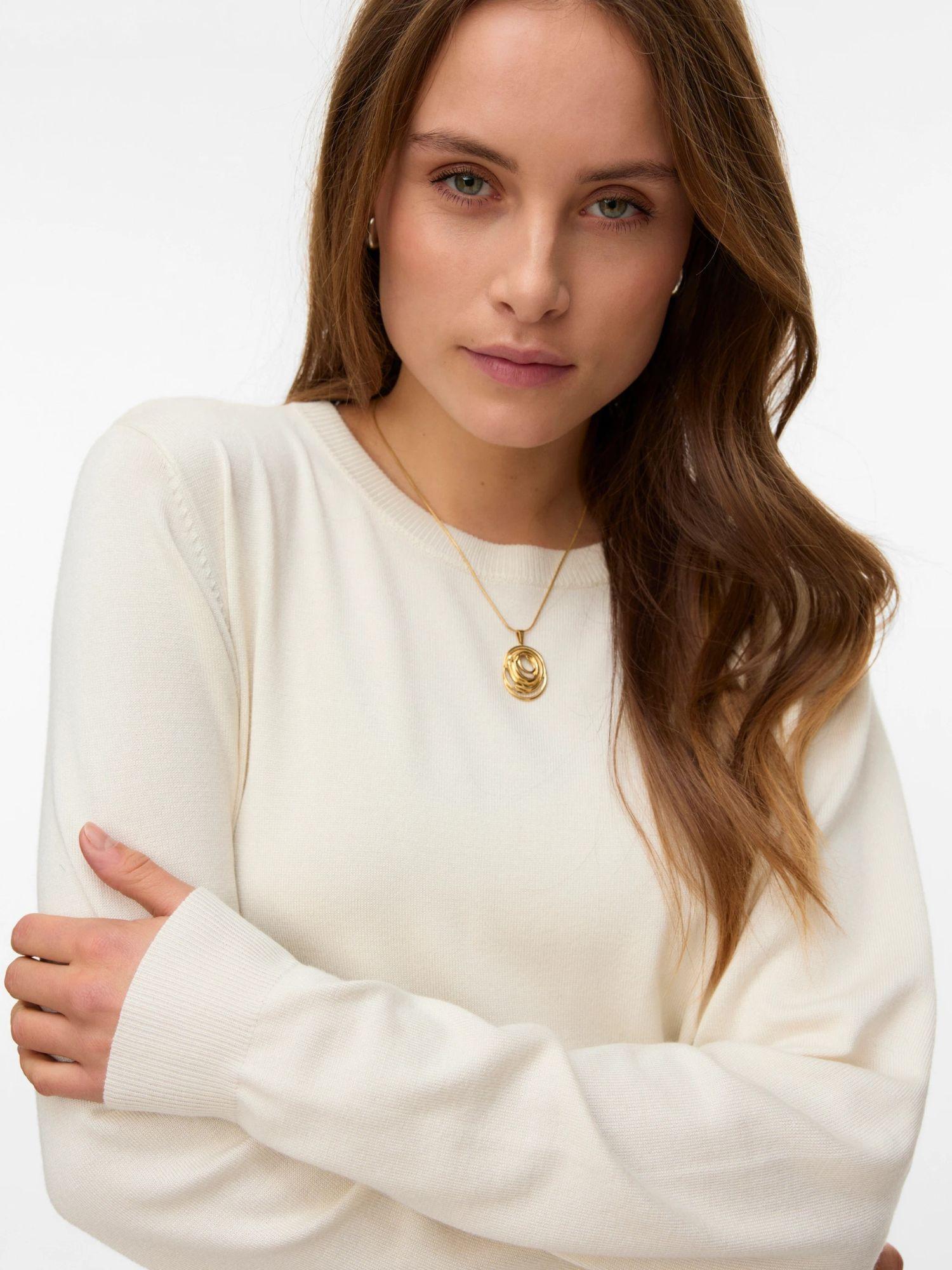 Vero Moda Maglia Donna Birch VMSilje 10343875 Birch VERO MODA