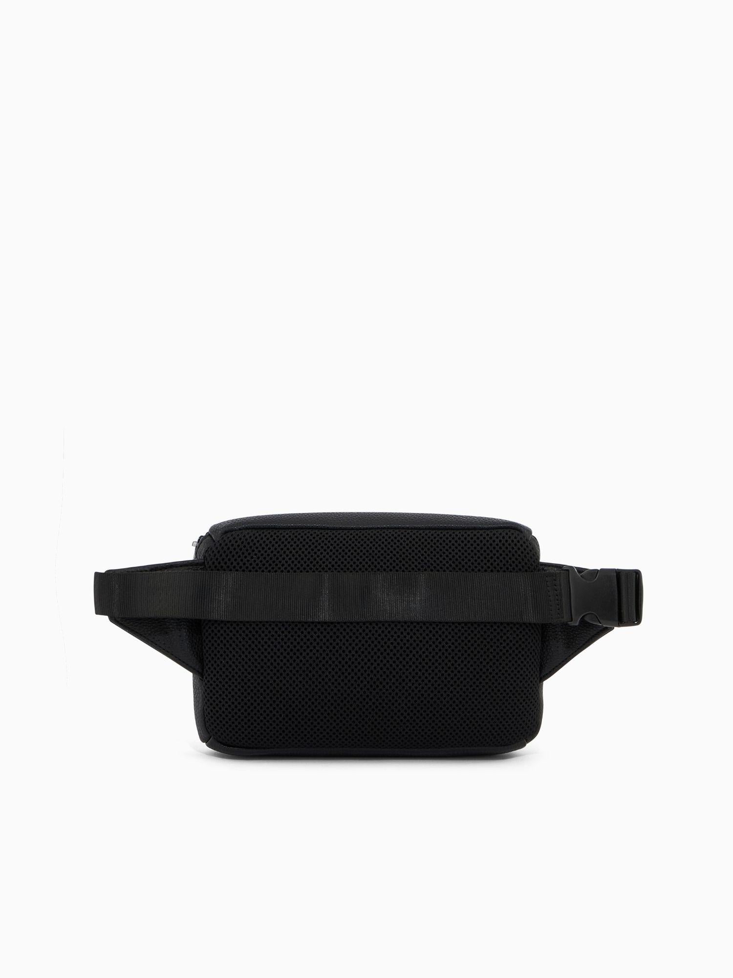 Armani Exchange Marsupio Uomo Nero con tape logo XM002834 AF22662 UC001 ARMANI EXCHANGE