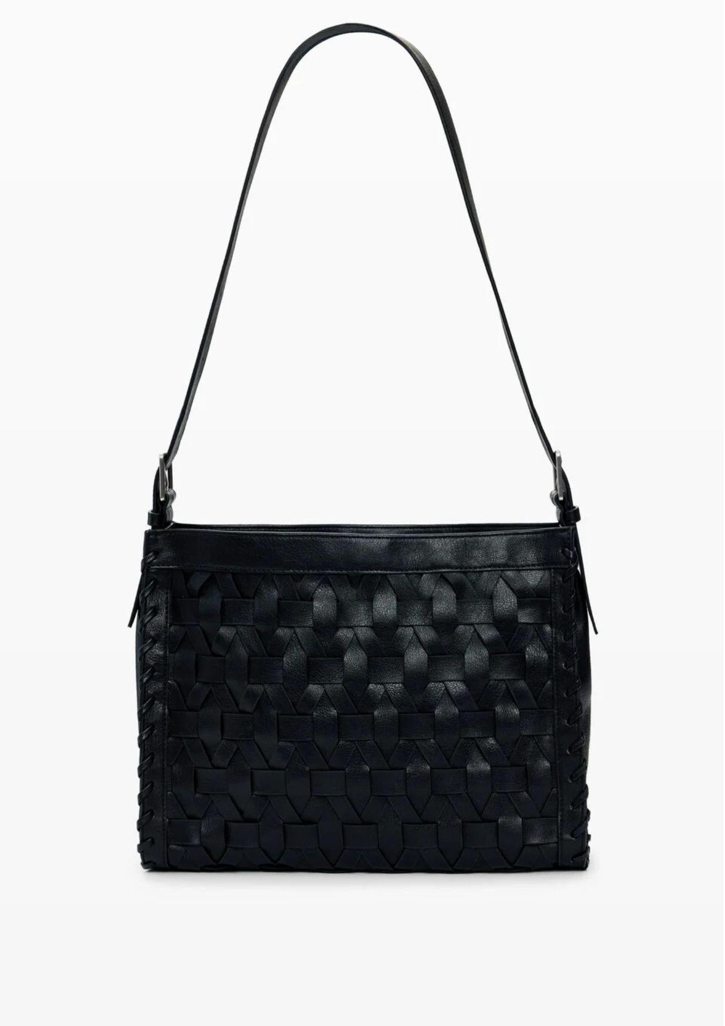 Desigual Borsa Donna Bag Aragon Black Buxton Nera 26SAXP97 2000 DESIGUAL