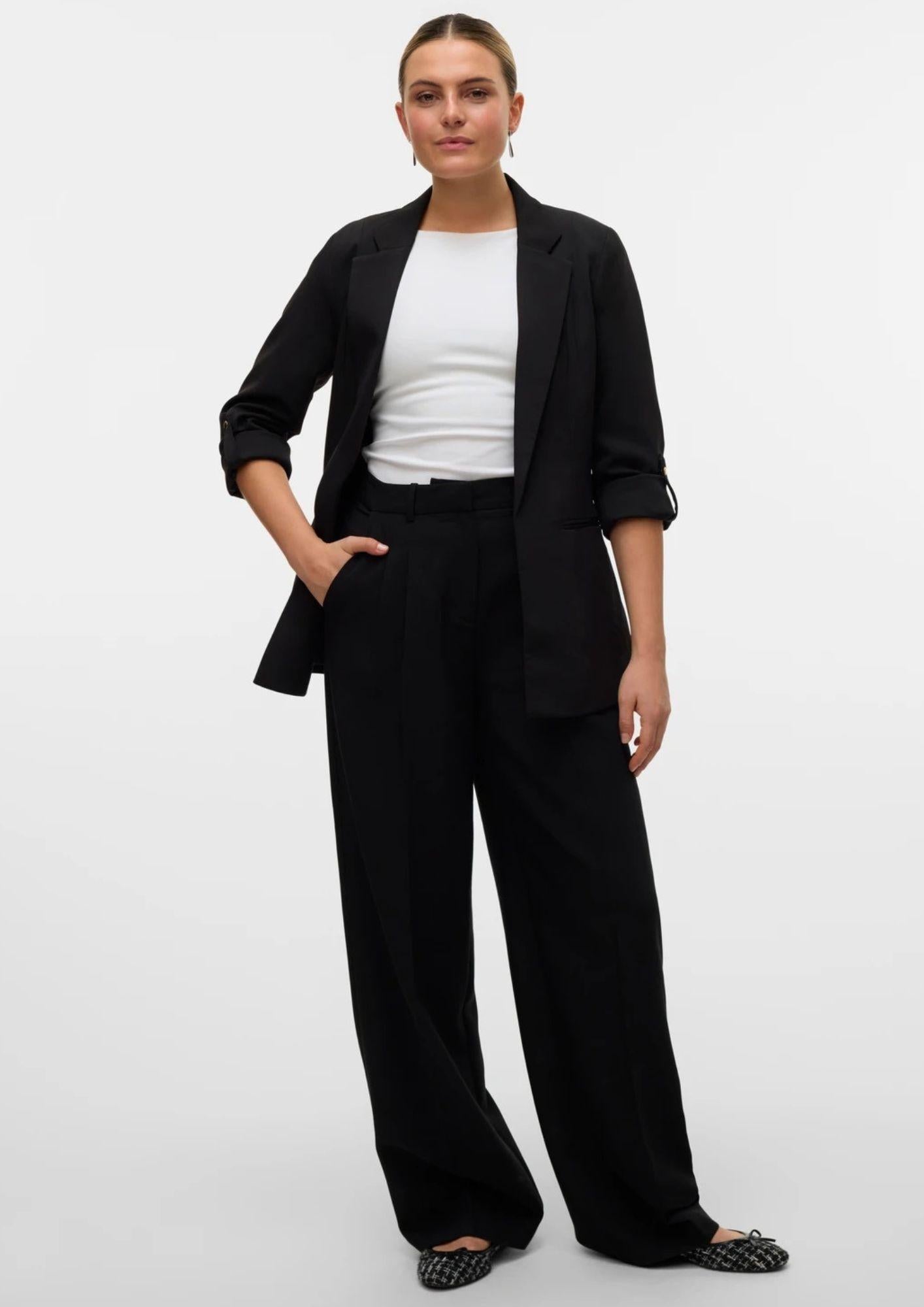 Vero Moda Giacca Donna Gloria Nera 10329200 Black GOLD BUTTON VERO MODA