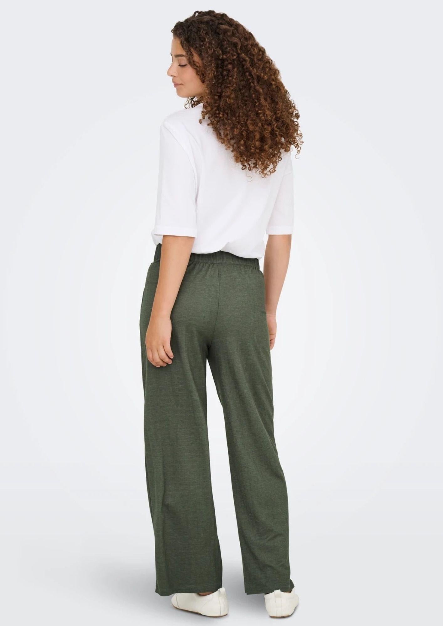 Jacqueline De Yong Pantalone Donna Birdie Verde 15320882 Kambaba JACQUELINE DE YONG