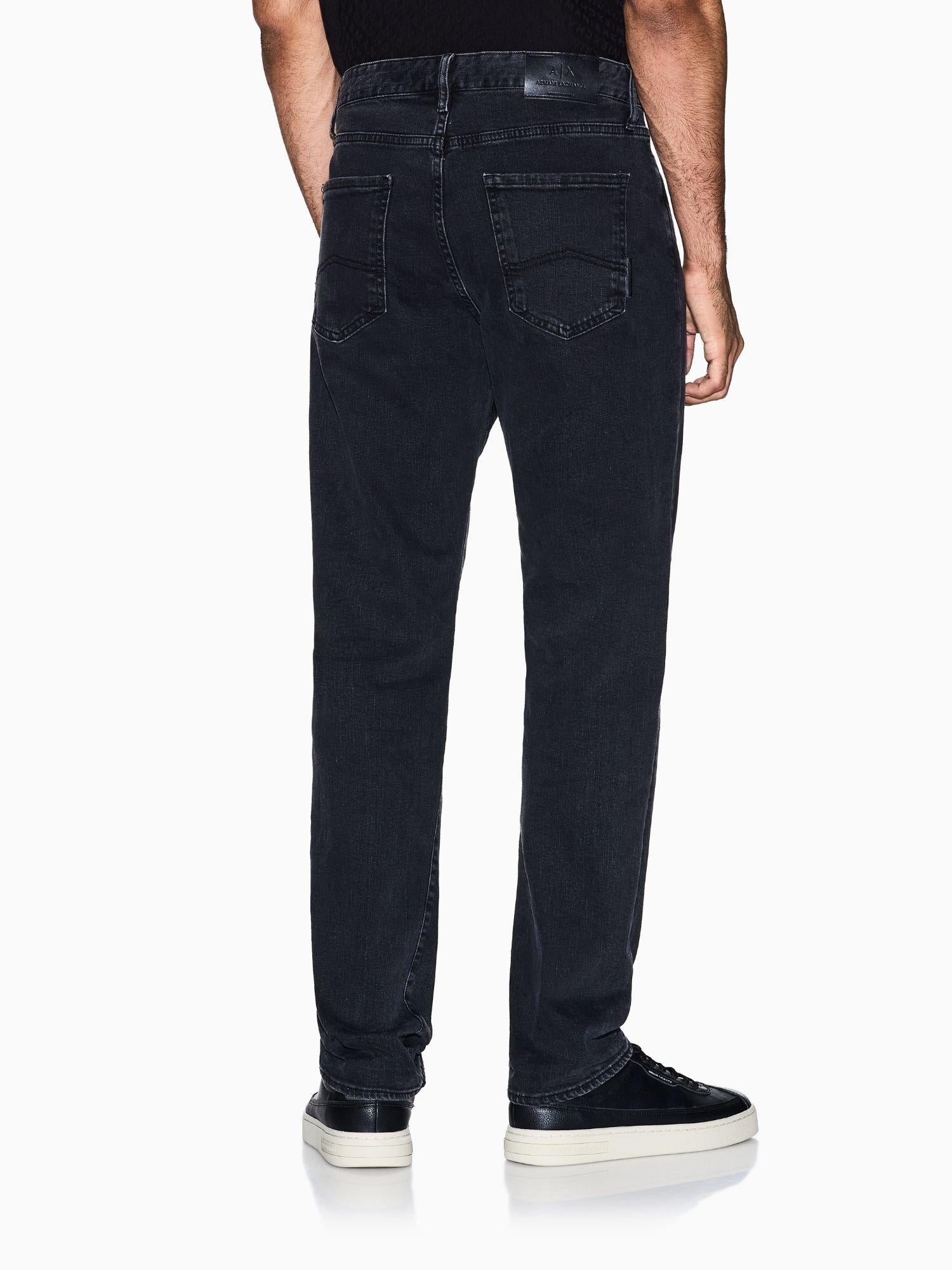 Armani Exchange Jeans Uomo Skinny Stone Washed Grigio XM001512 AF14604 M8088 ARMANI EXCHANGE