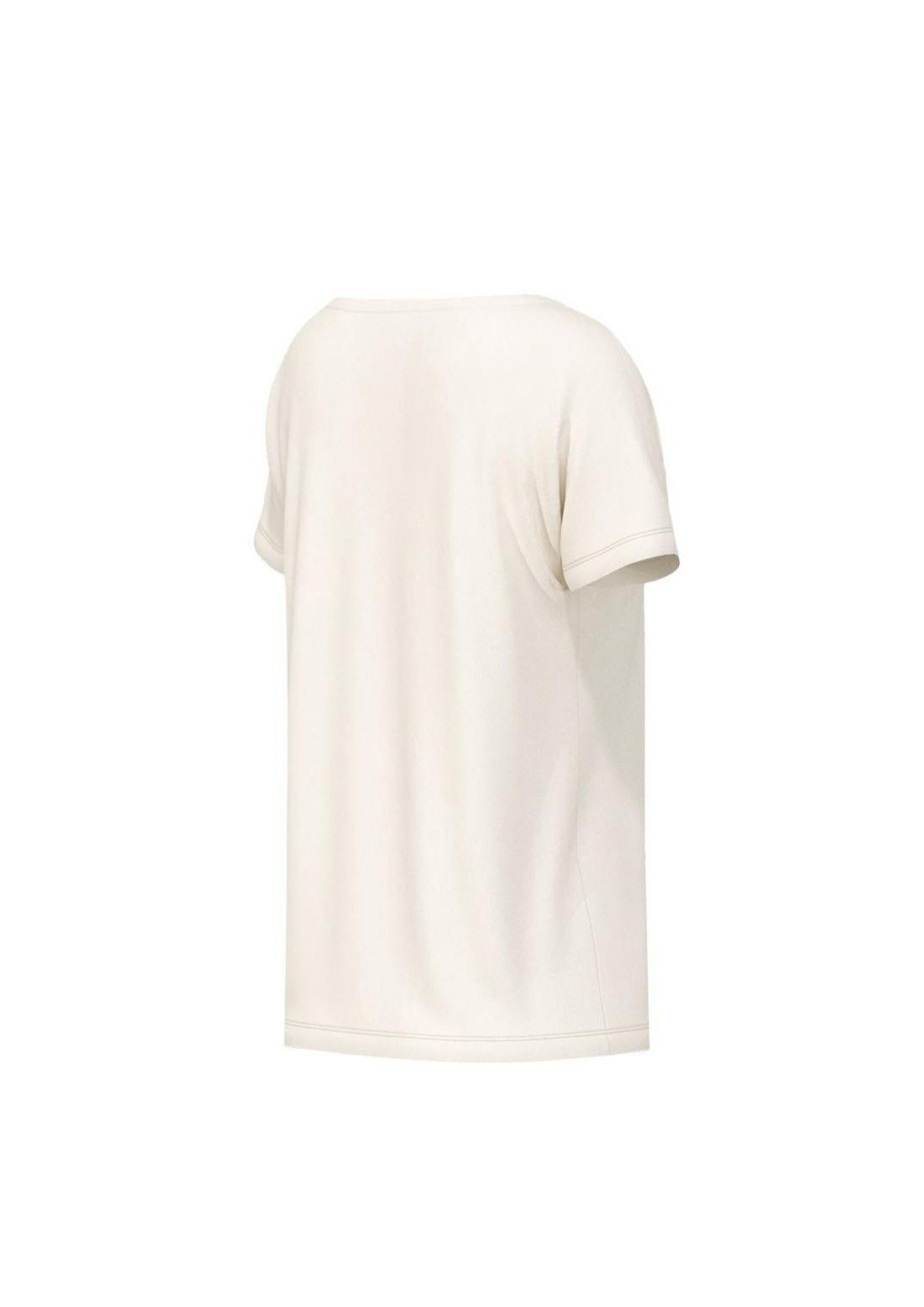 Emme Marella T-Shirt Donna Emmfervida Bianco Panna 2615971021200 008 EMME MARELLA