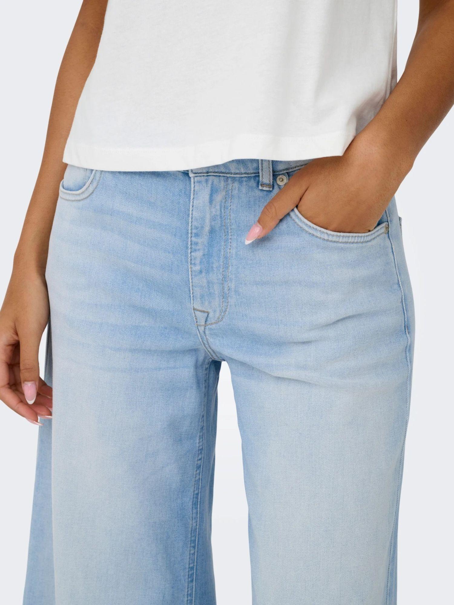 Only Jeans Donna Light Blue Flared Fit Onlcalifornia 15365471 Light Blue Denim ONLY