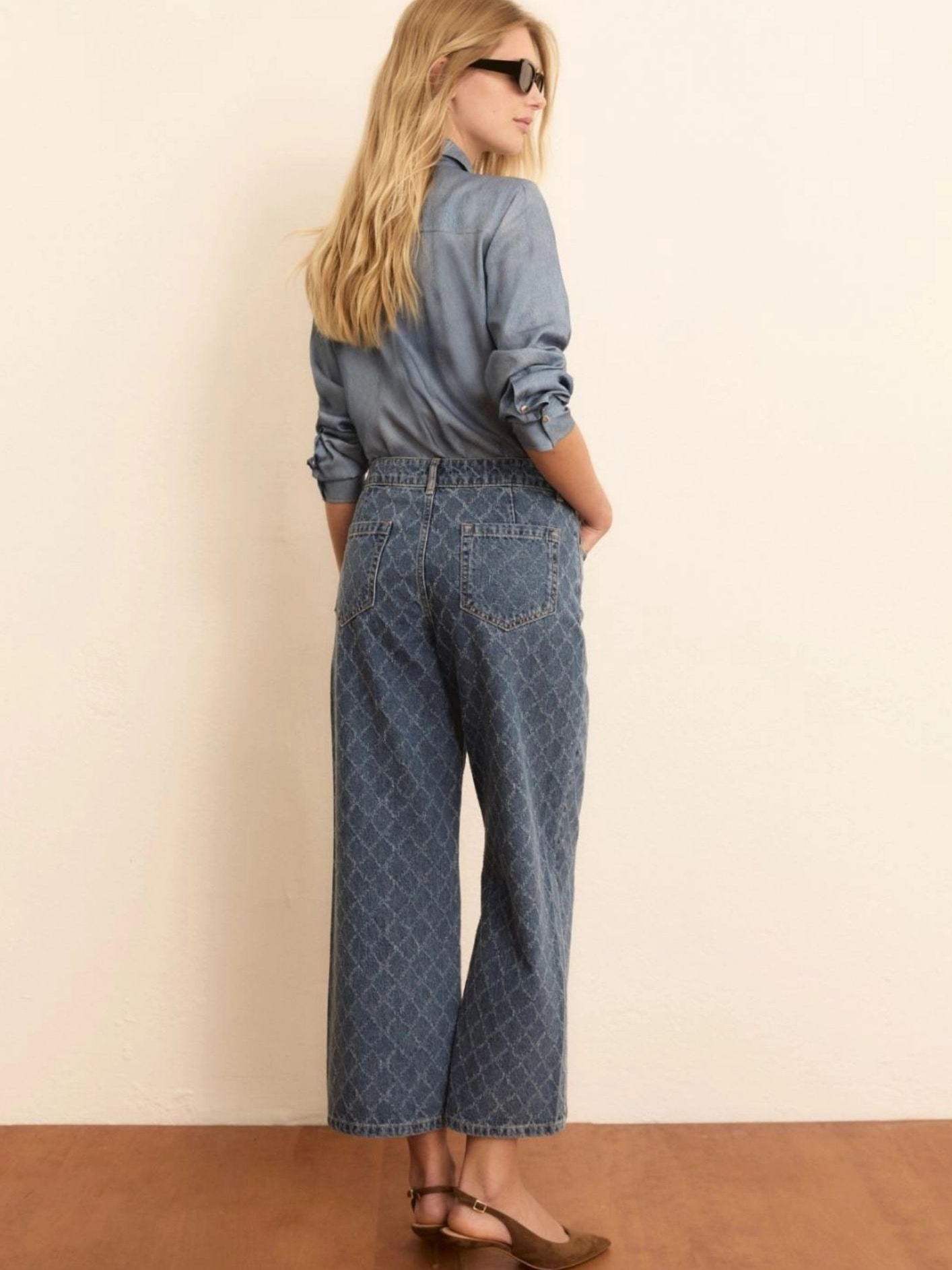 Emme Marella Jeans Donna Emimadre Blu Denim 2615181014200 001 EMME MARELLA