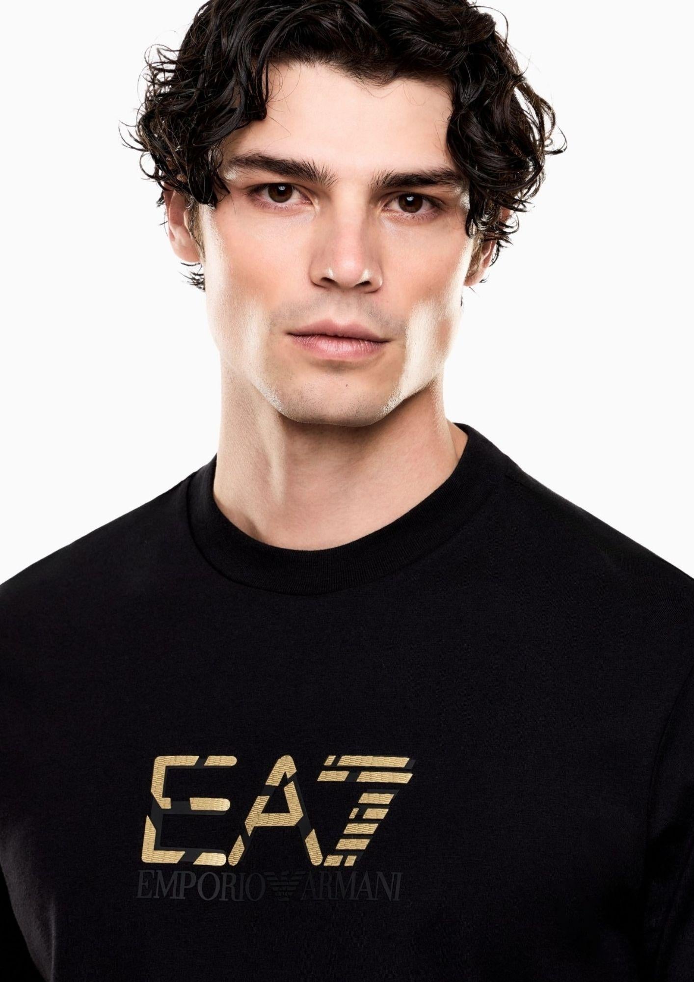 EA7 Emporio Armani T-Shirt Uomo Nera 7M001562 AF17789 UC001 EA7 EMPORIO ARMANI