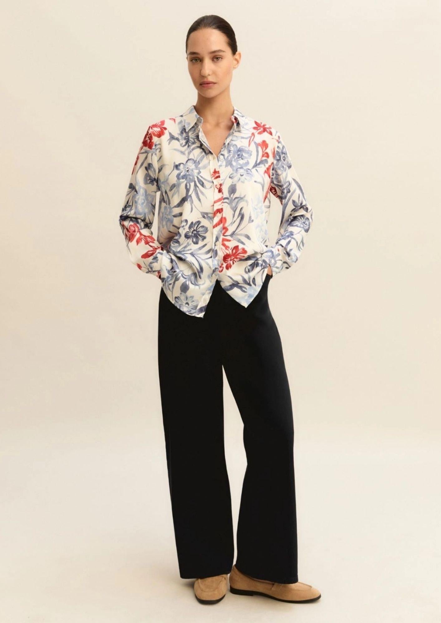 Emme Marella Camicia Donna Emmangel Multicolor 2615111191200 014 EMME MARELLA