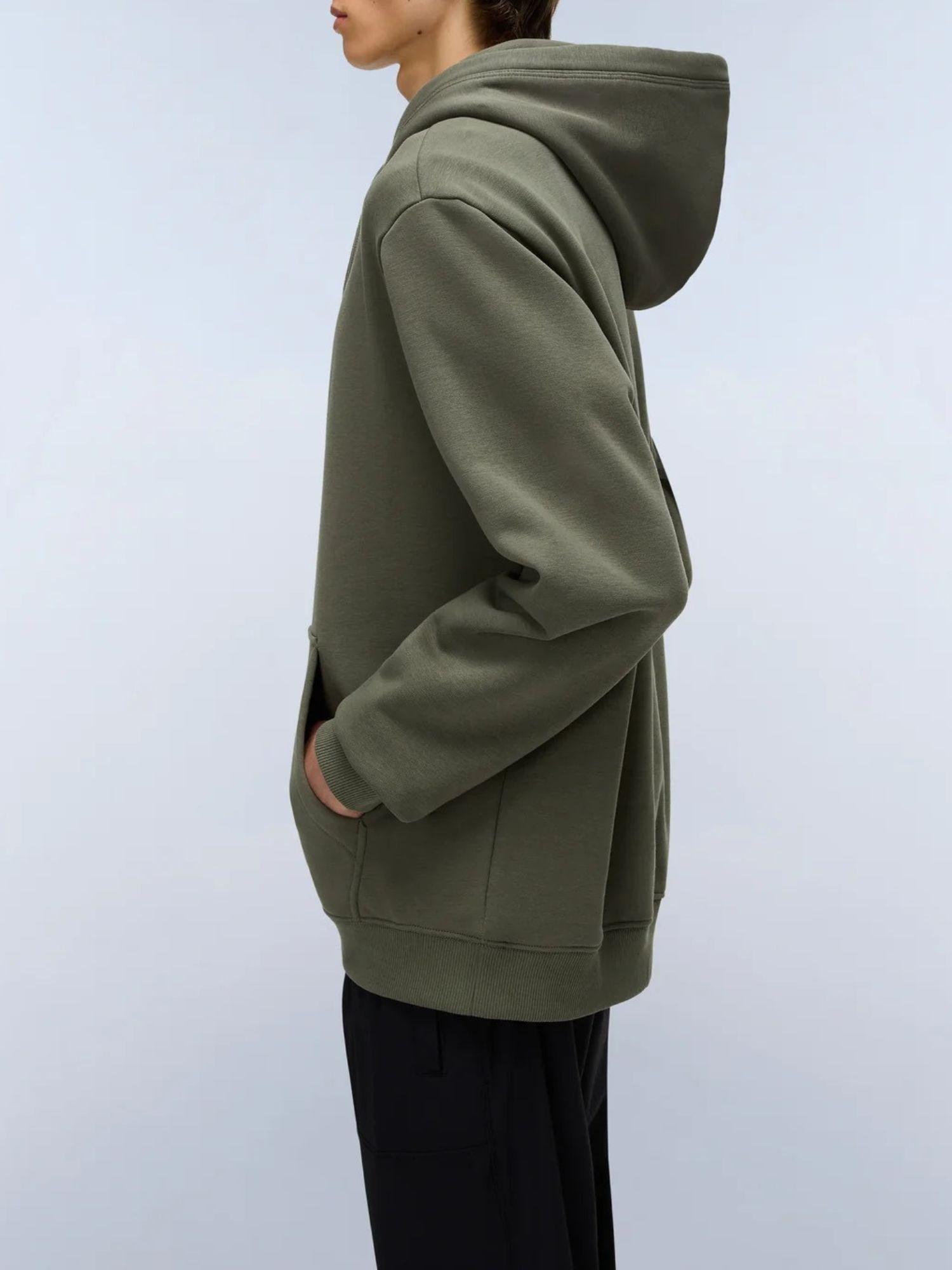 Napapijri Felpa Uomo con Cappuccio Box Logo Verde NP0A4I19 G0A NAPAPIJRI