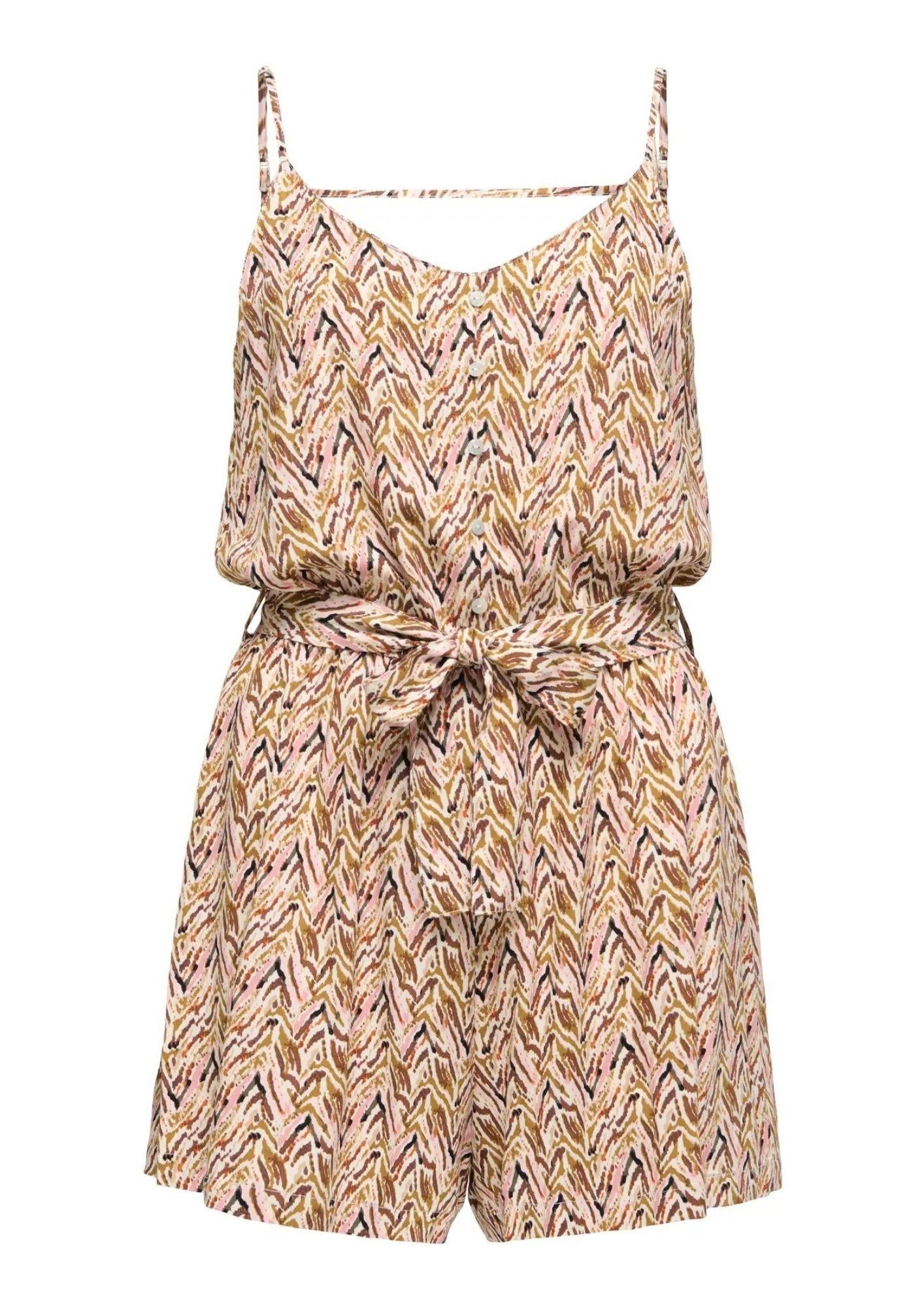 Only Tuta Donna Nova Marrone 15305705 Dull Gold ONLY