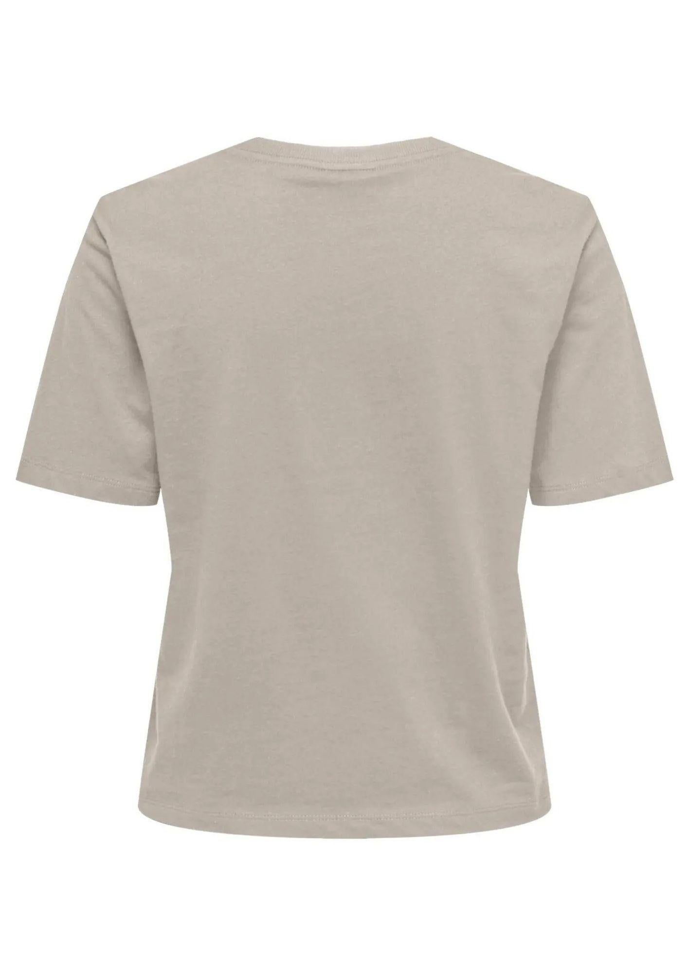 Jacqueline De Yong T-Shirt Donna Rex Grigia 15344612 Chateau Gray JACQUELINE DE YONG