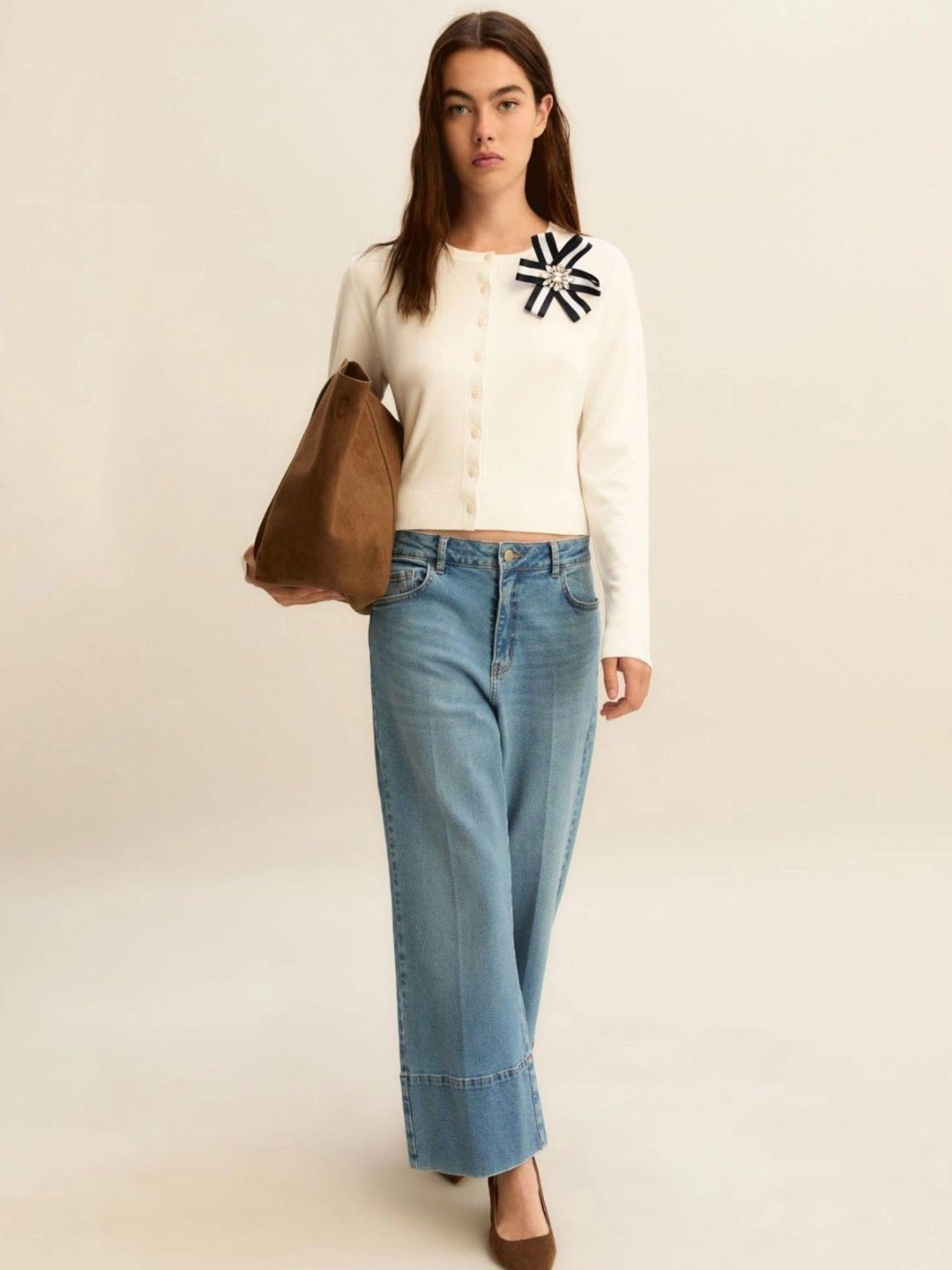 Emme Marella Jeans Donna Emmcropped Blu Chiaro 2615181011200 003 EMME MARELLA