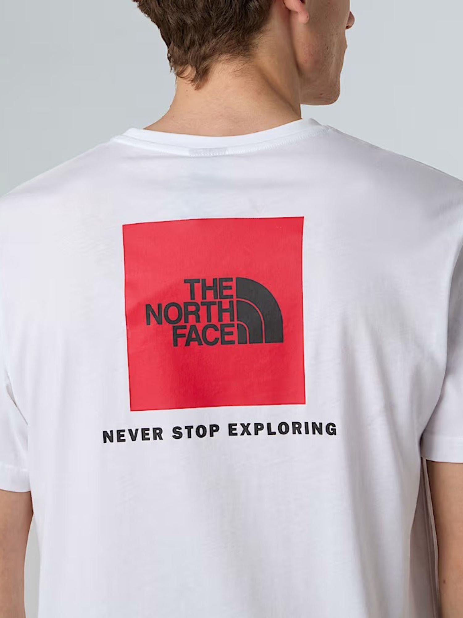 The North Face T-shirt NSE Box Uomo TNF White NF0A87NP FN4 THE NORTH FACE