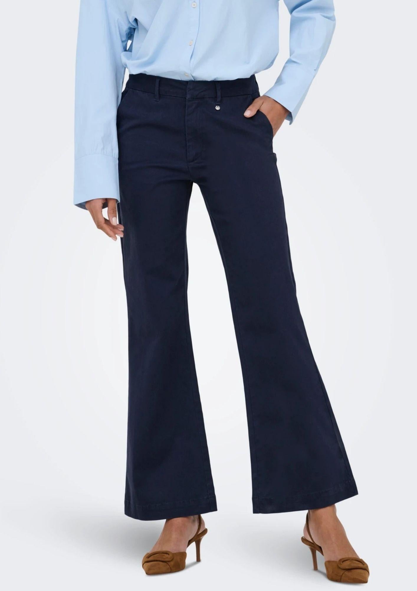 Only Pantalone Donna Stella Blu 15364098 Night Sky ONLY