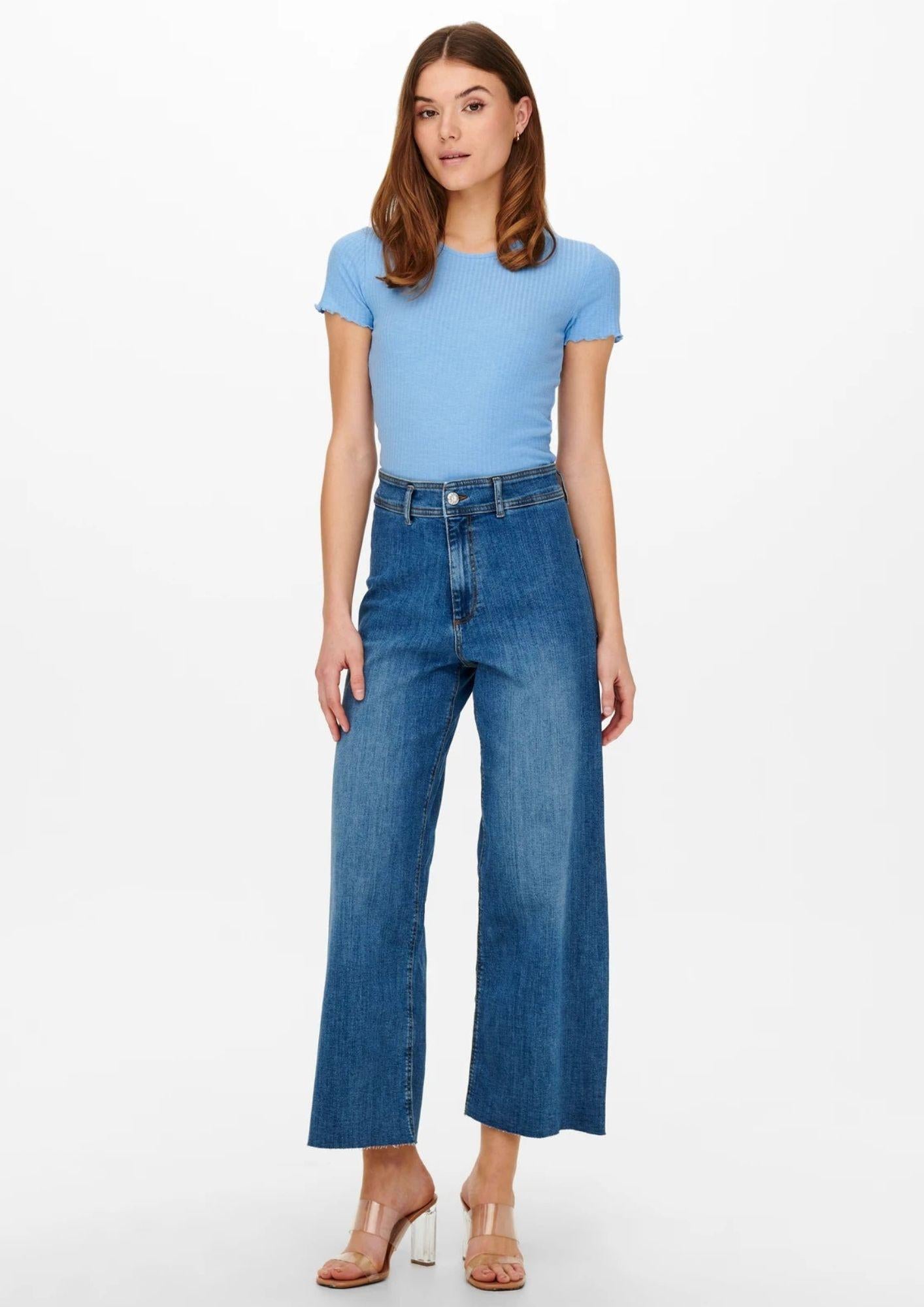 Only Top Donna Emma Blu Marino 15201206 Ultramarine ONLY