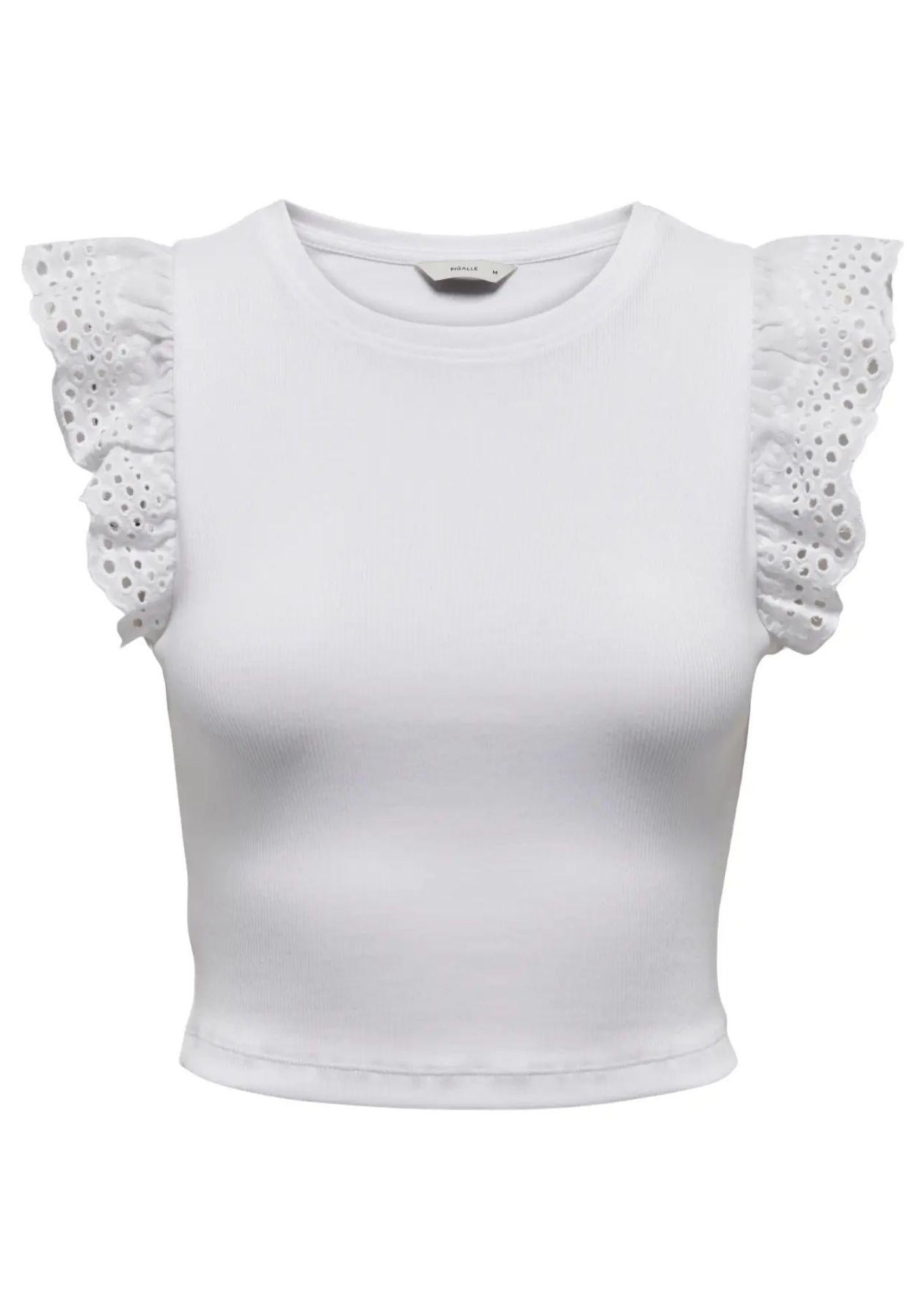 Only Top Donna Mathilda Bianco 15308890 Cloud Dancer ONLY