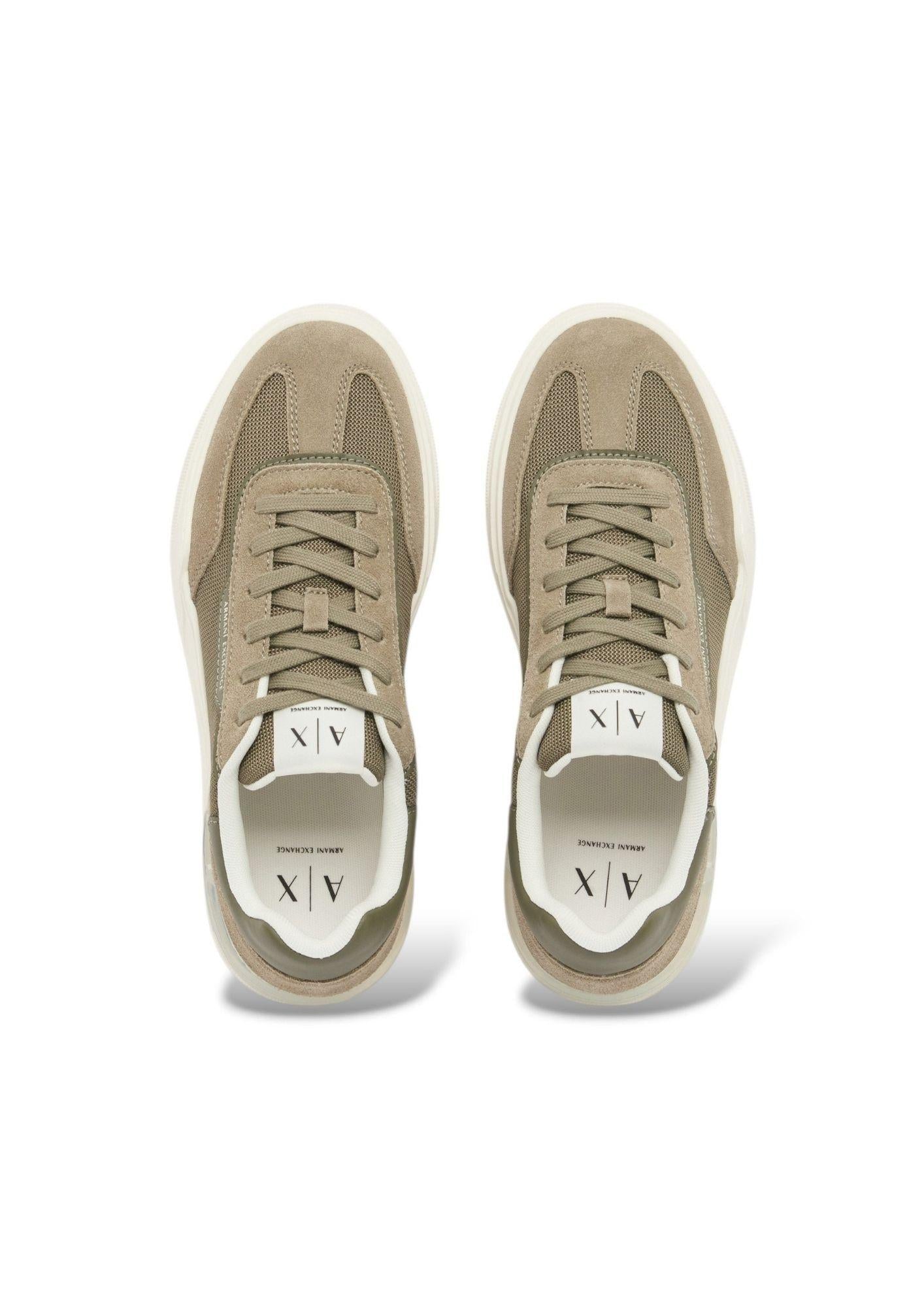 Armani Exchange Scarpe Uomo Verde Oliva XM002688 AF17539 Z7016 ARMANI EXCHANGE