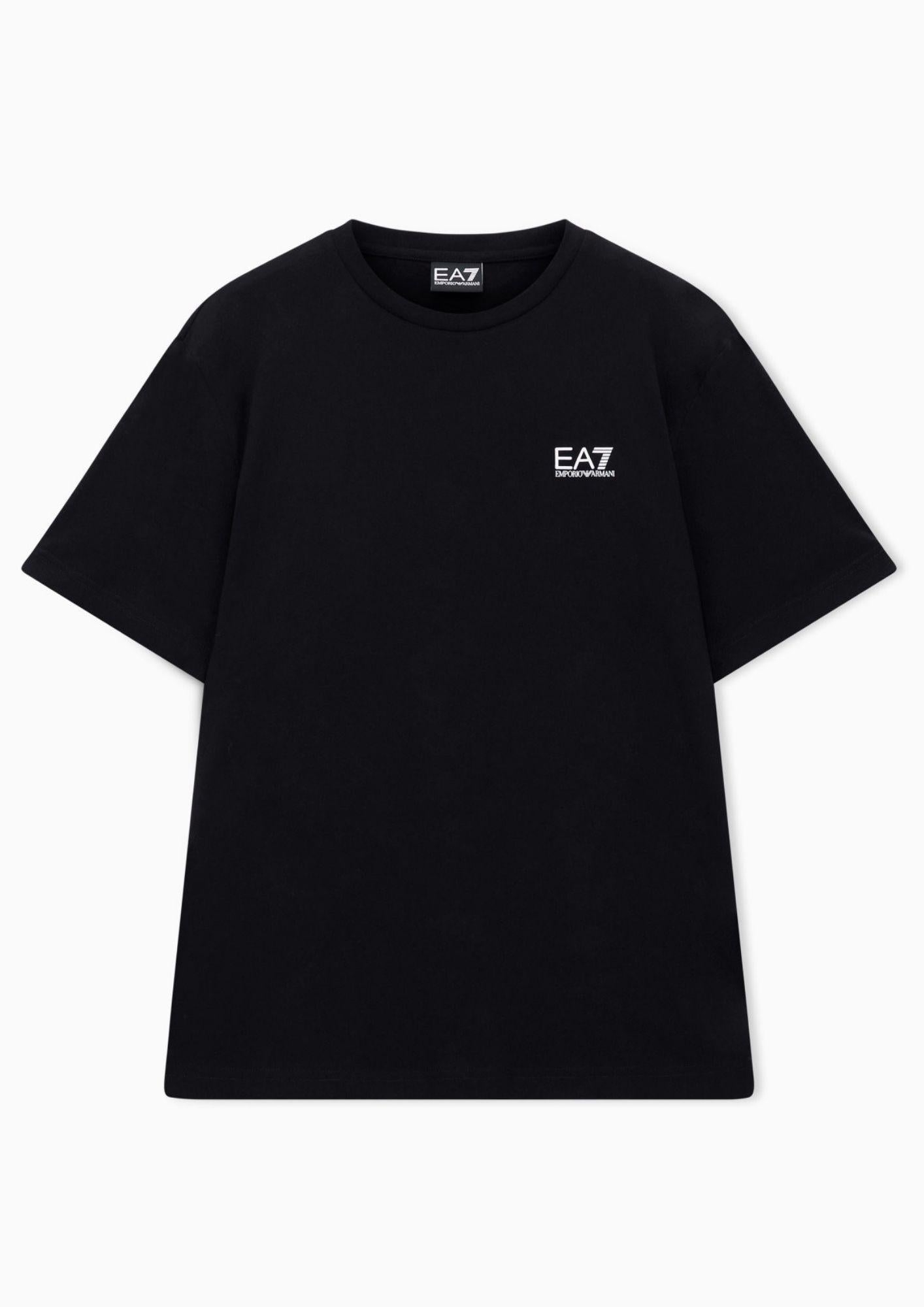 EA7 Emporio Armani T-Shirt Uomo Nera 7M000567 AF10375 MC001 EA7 EMPORIO ARMANI
