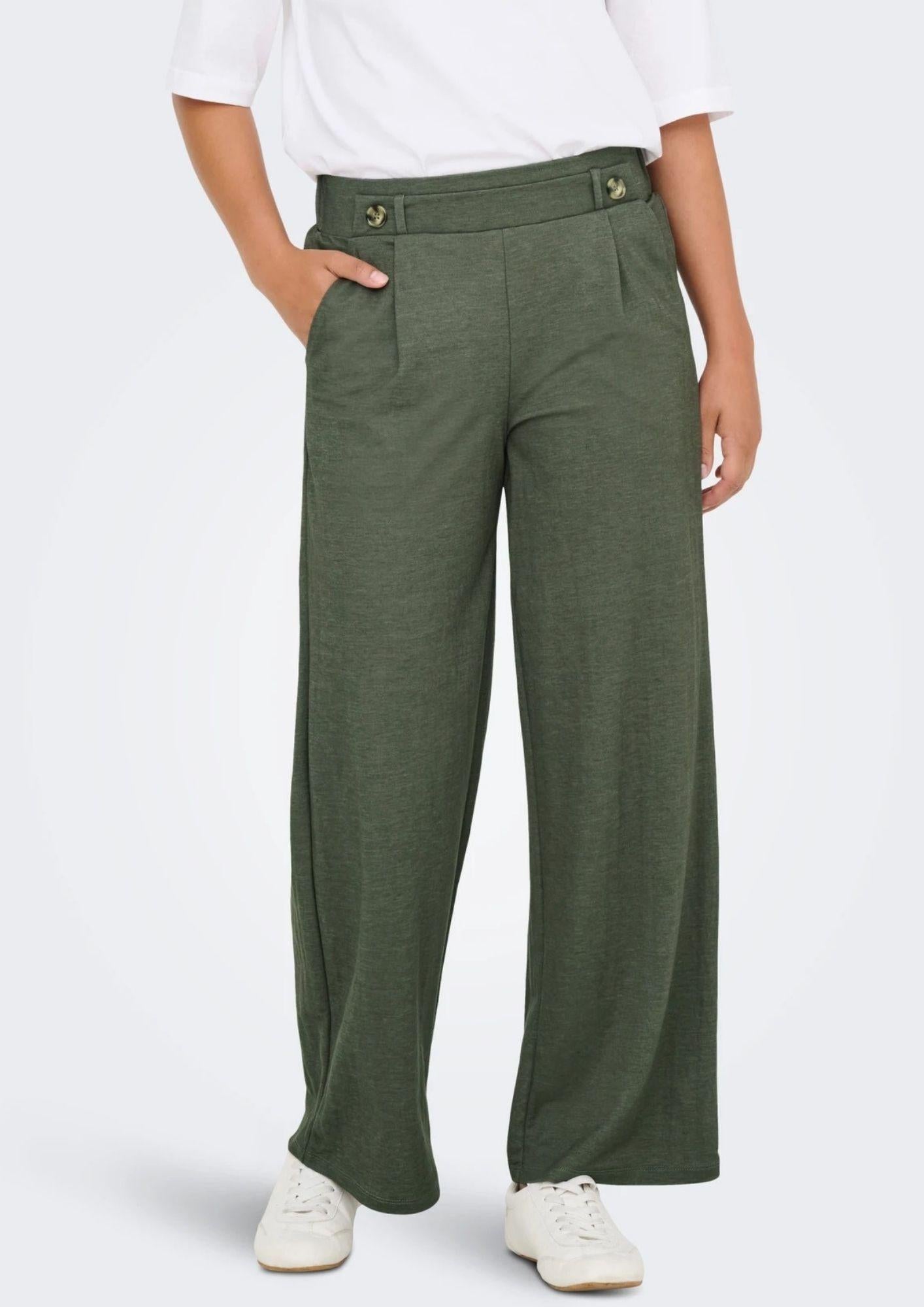 Jacqueline De Yong Pantalone Donna Birdie Verde 15320882 Kambaba JACQUELINE DE YONG