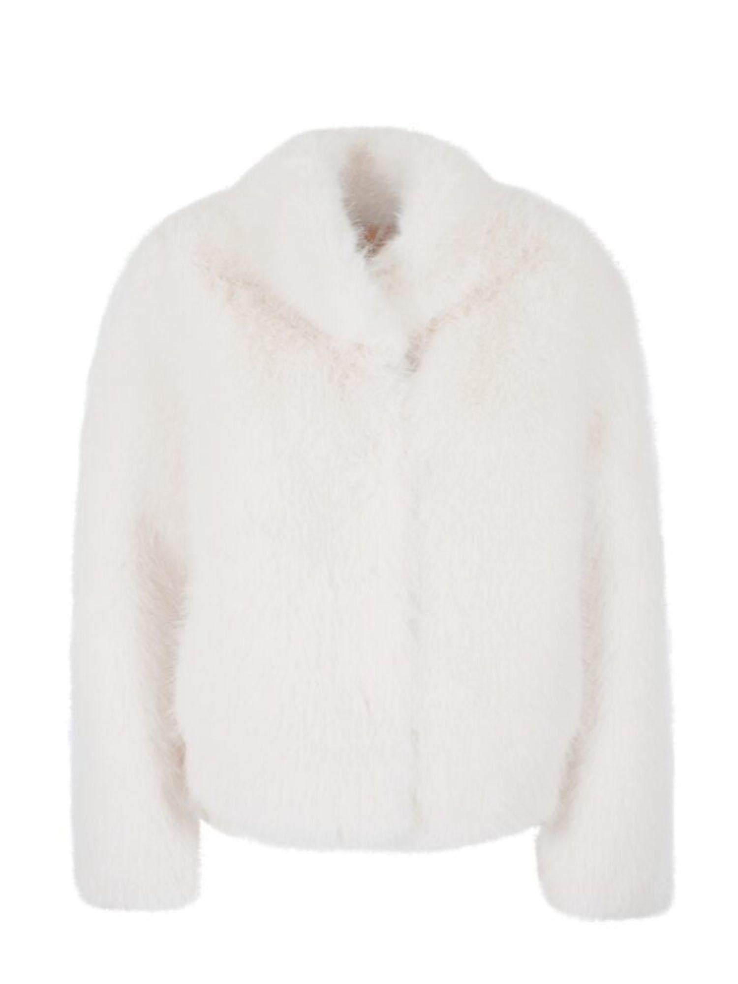 Yes Zee Giacca Invernale Donna Bianca G004 KO00 0157 YES ZEE