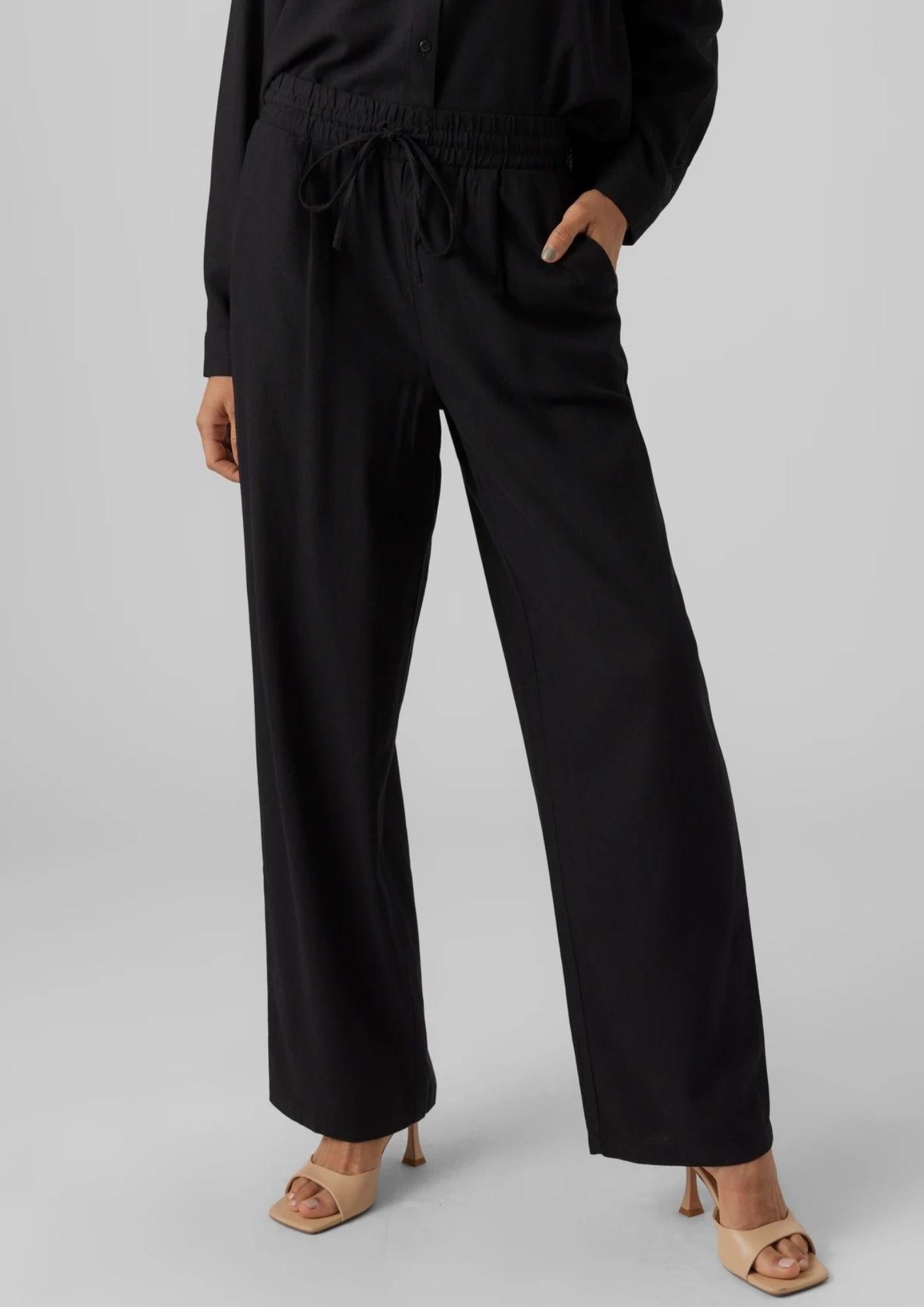 Vero Moda Pantalone Donna Jesmilo Nero 10287363 Black VERO MODA