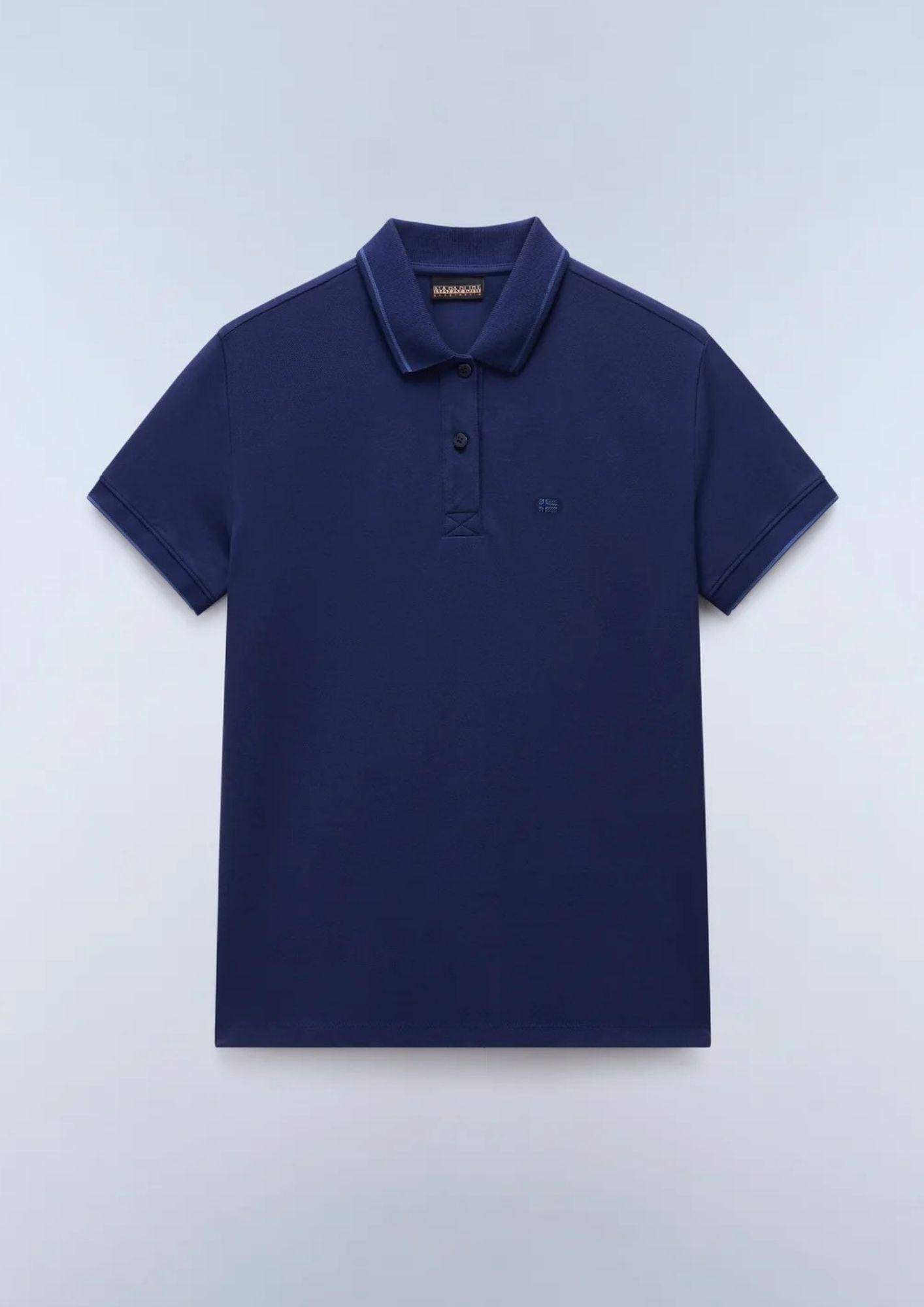Napapijri Polo Donna Aurora Blu NP0A4H97 B2Q NAPAPIJRI