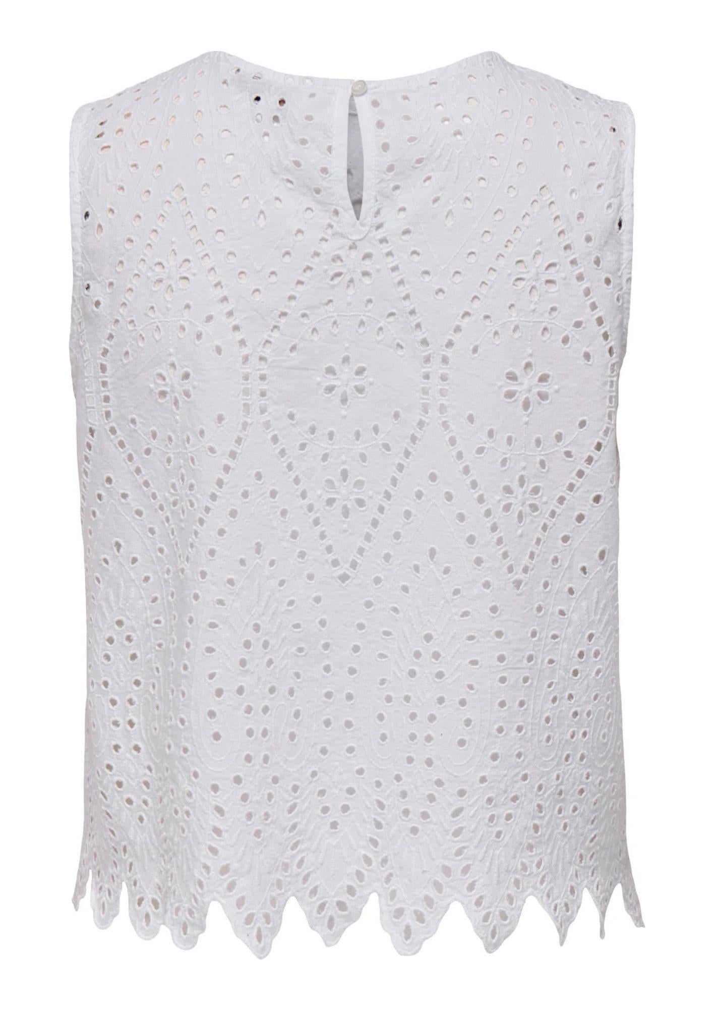 Only Top Donna Tulum Bianco 15343156 Bright White ONLY