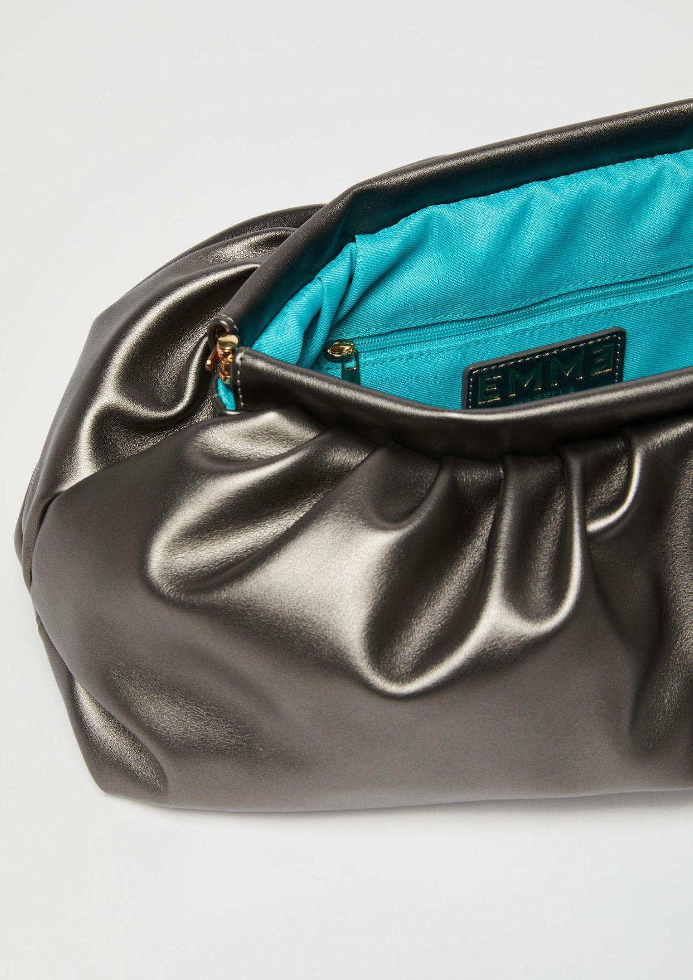 Emme Marella Pouch morbida Donna Gloria Argento 2525516032200 003 EMME MARELLA