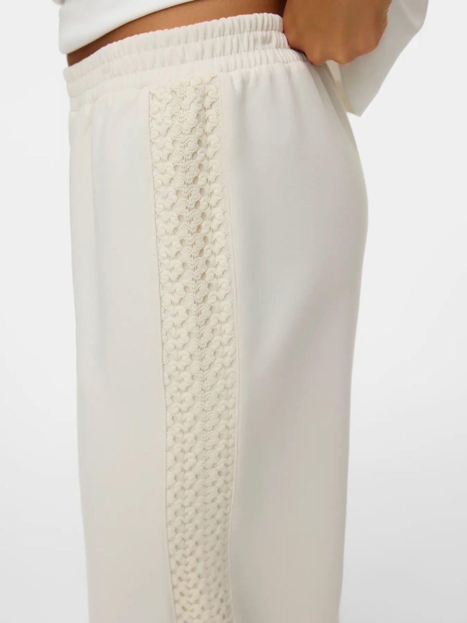 Vero Moda Pantaloni della Tuta Donna Birch VMInima 10341045 Birch BIRCH CROCHET VERO MODA