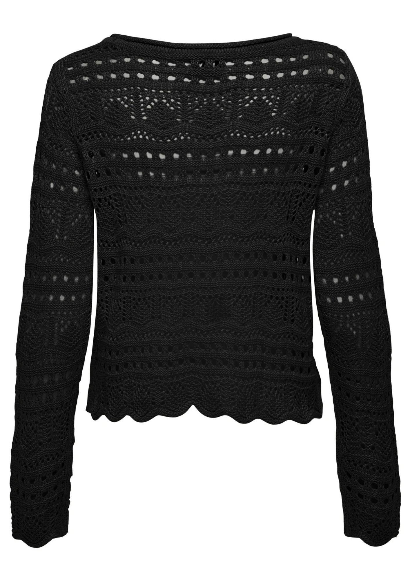 Jacqueline De Yong Maglia Donna Sun Nera 15287384 Black JACQUELINE DE YONG