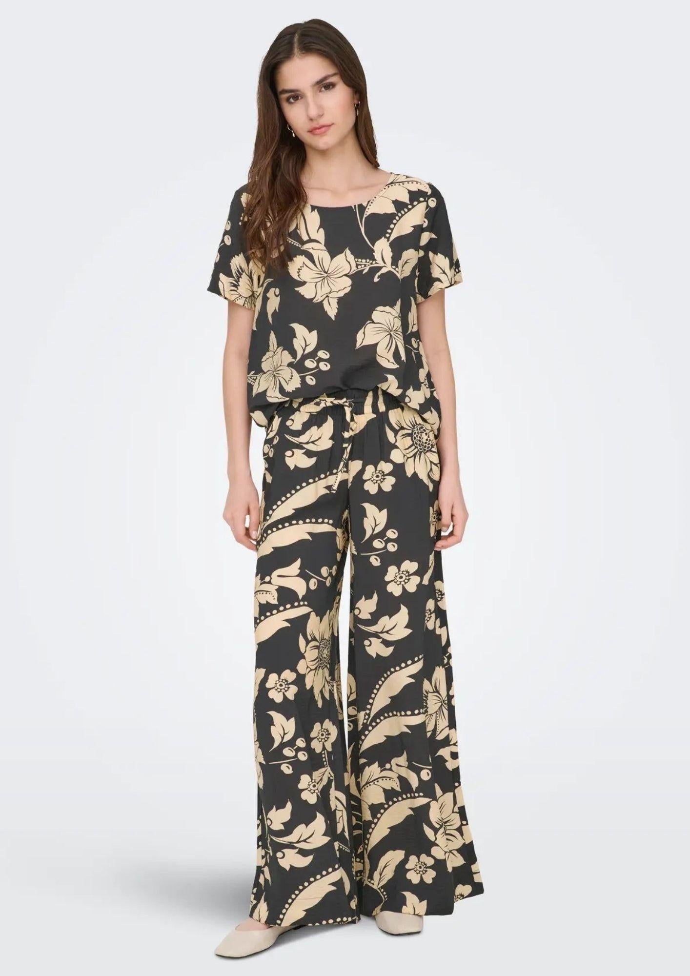 Jacqueline De Yong Top Donna Troya Nero Phantom 15347687 Phantom JACQUELINE DE YONG