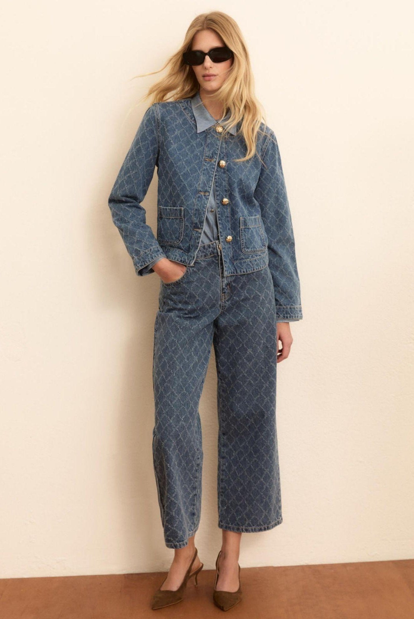Emma Marella Giacca Donna Emispadino Blue Jeans 2615041024200 001 EMME MARELLA