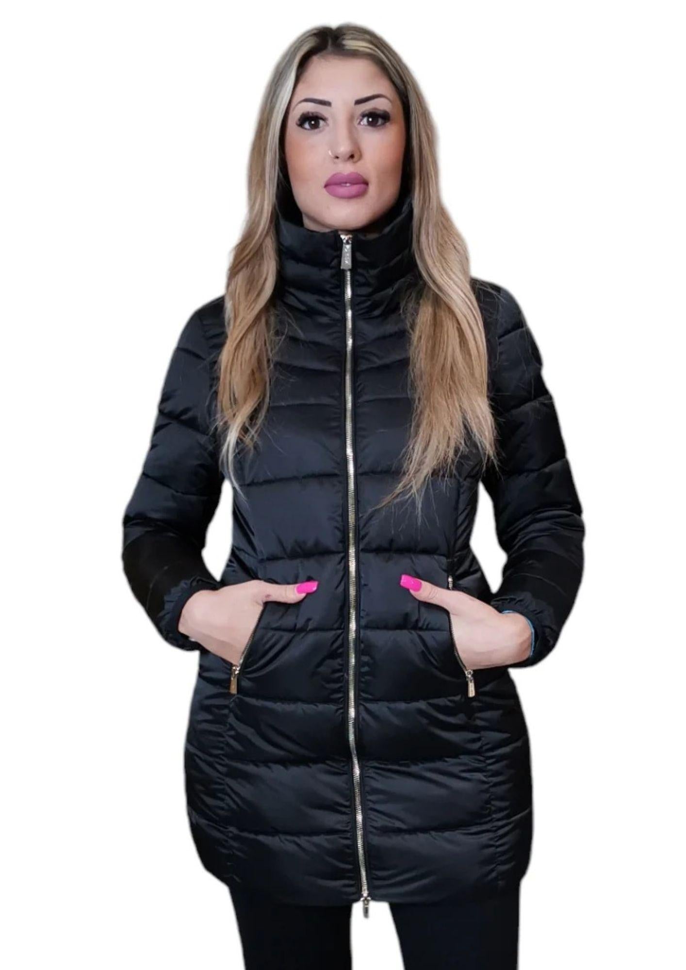 Yes Zee Giubbino Donna Nero J015 M800 0801 YES ZEE