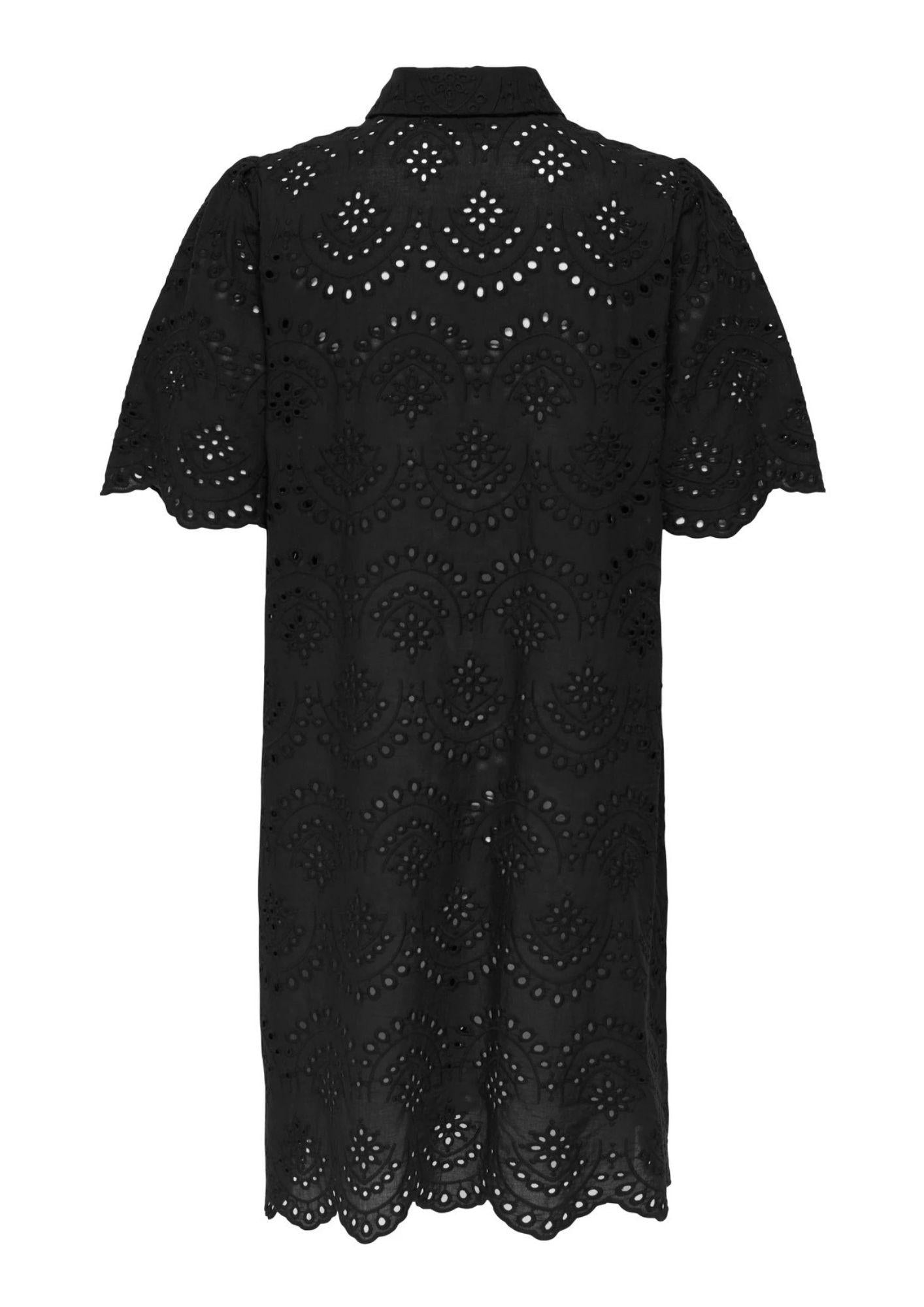 Only Abito Donna Valais Nero 15357653 Black ONLY