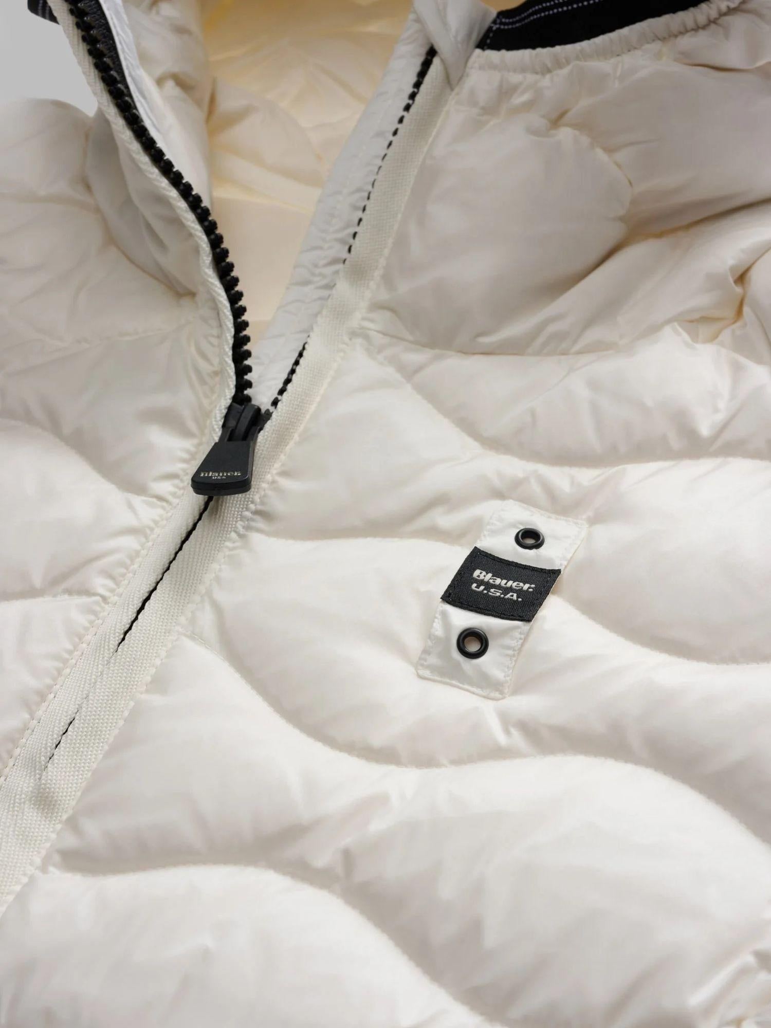 Blauer Piumino Donna Camelia Bianco ottico BLDC03095 6047 100 BLAUER