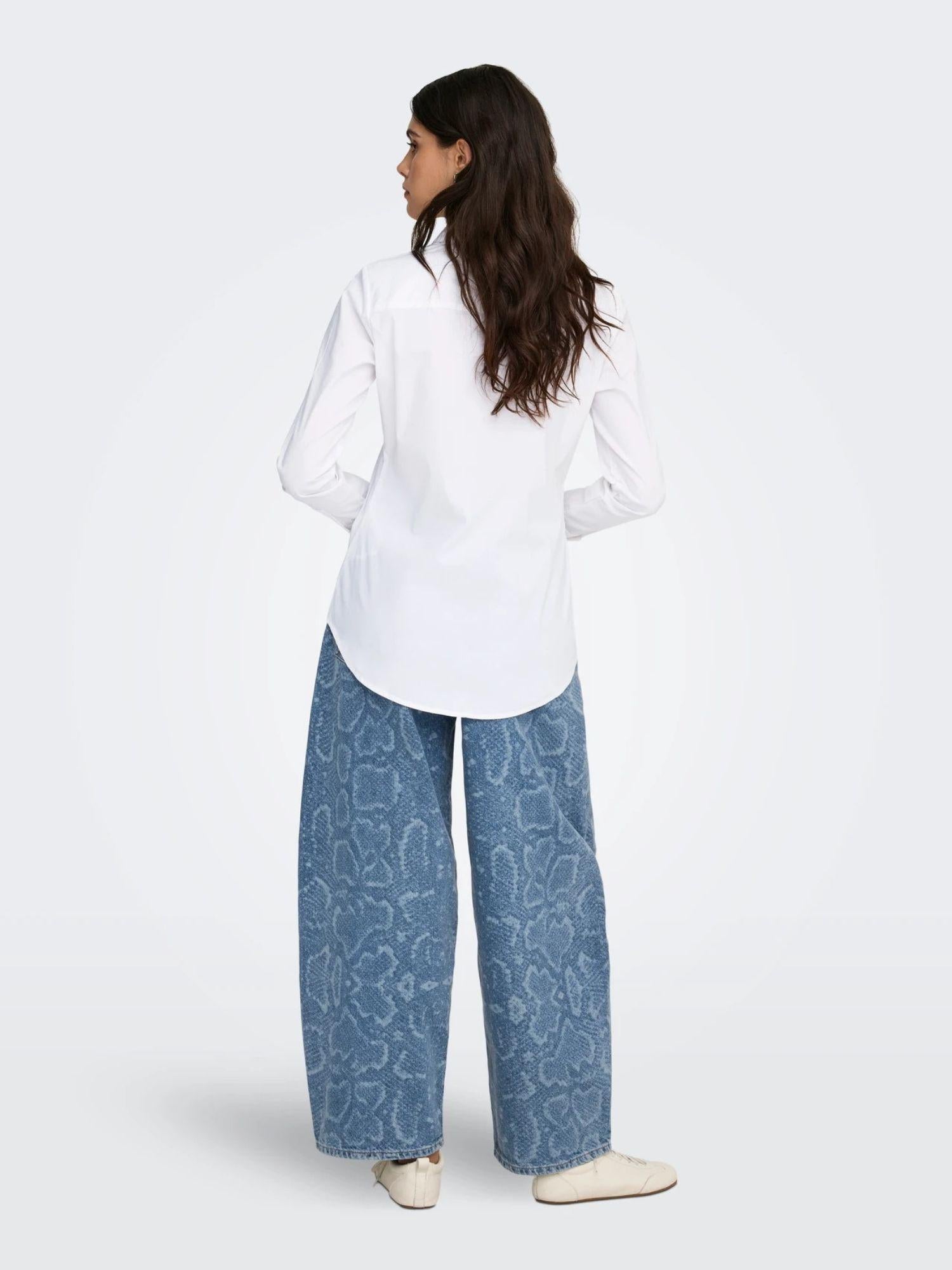 Jacqueline De Yong Camicia Donna Bianco Jdymio 15149877 White JACQUELINE DE YONG